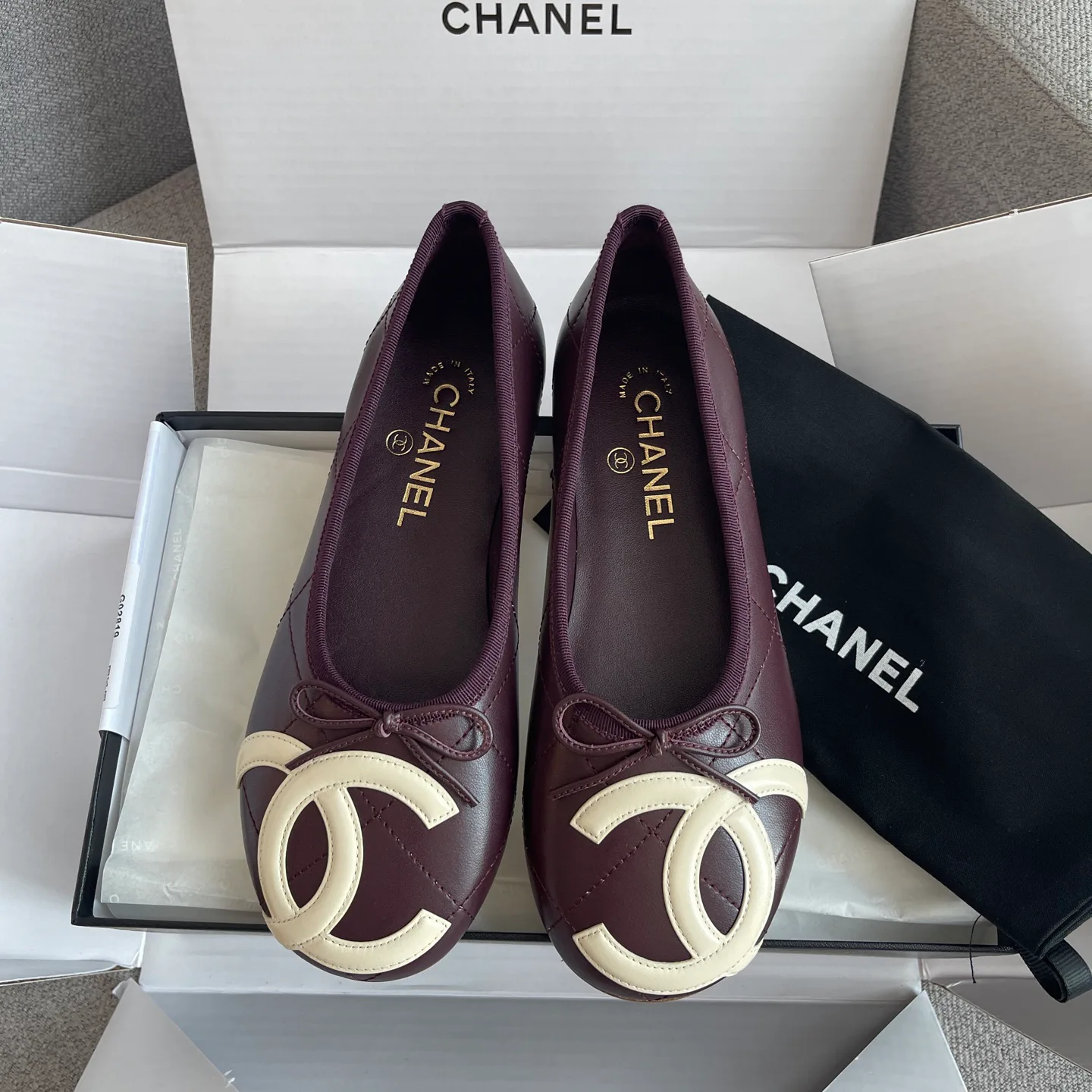 Балетки Женские Chanel 17643497
