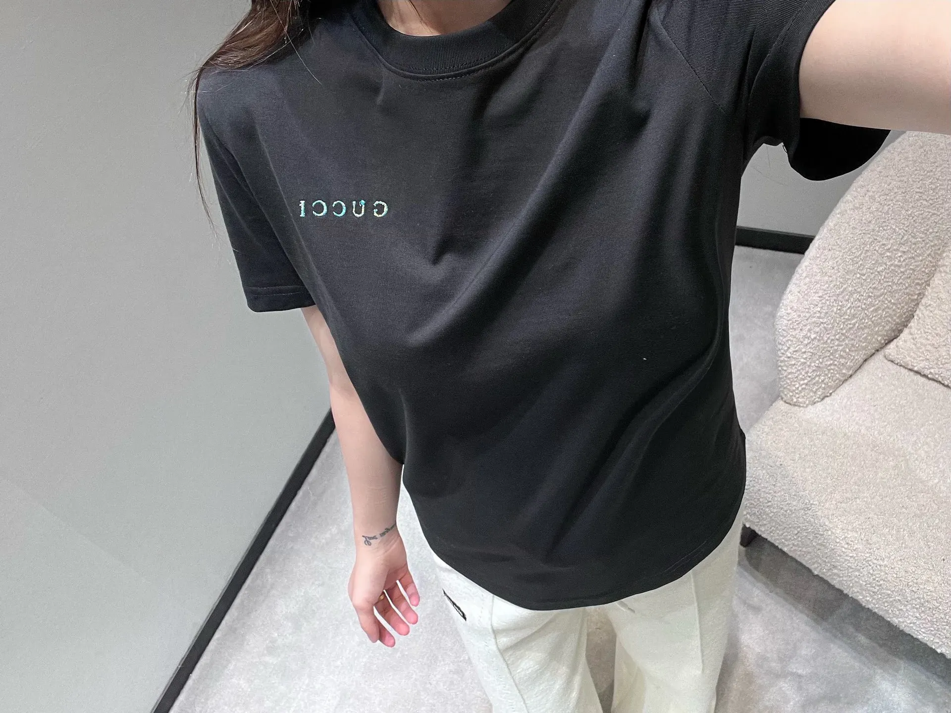 Футболки Женские Gucci 3997593