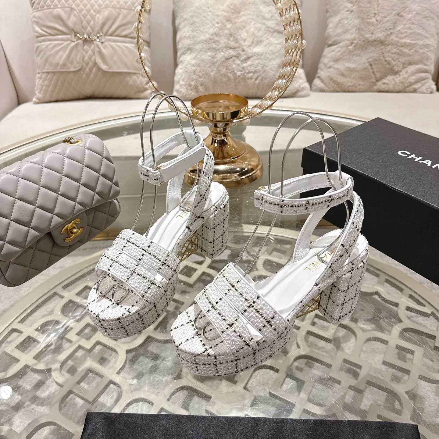 Босоножки Женские Chanel 9361030