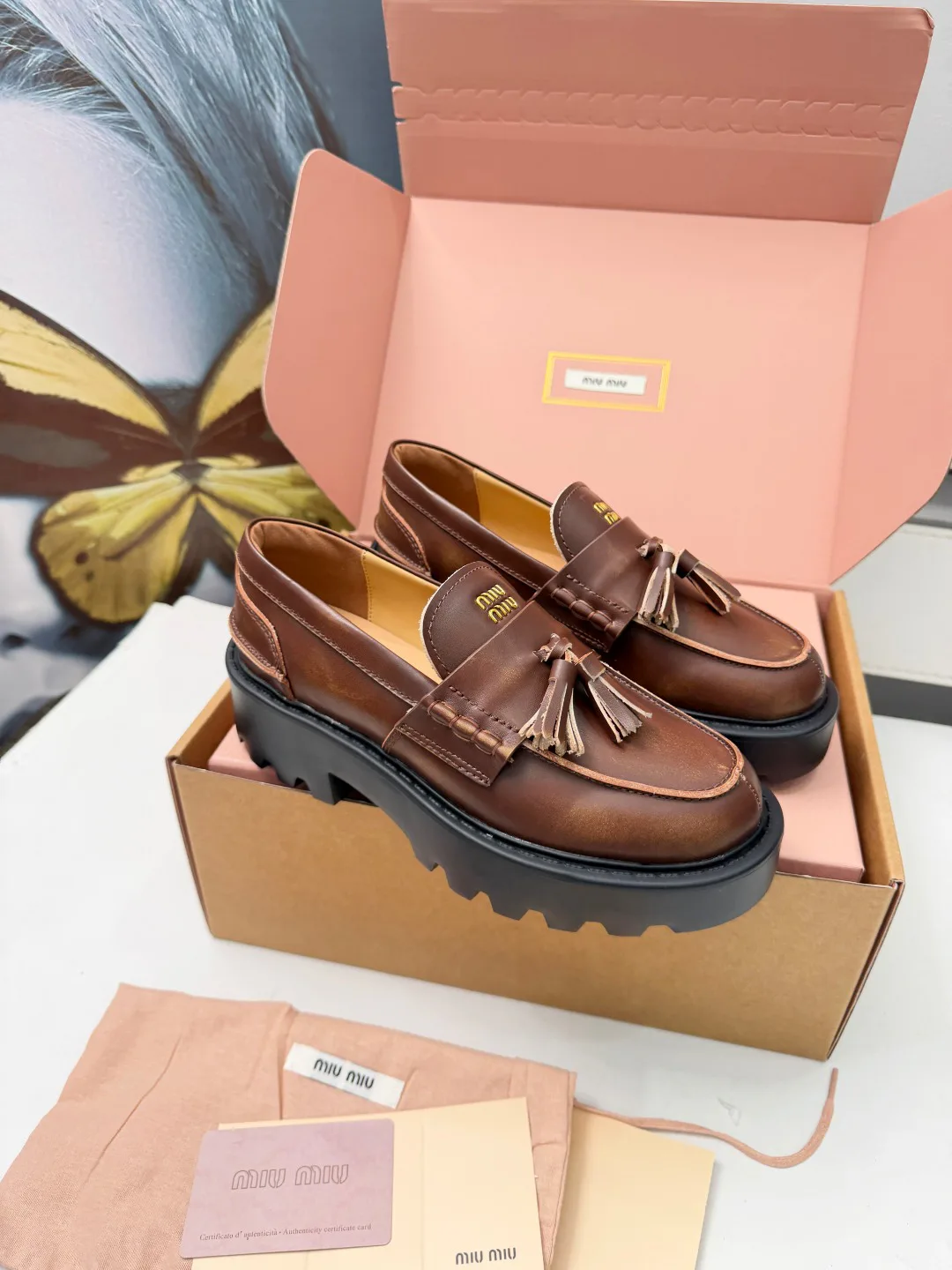 Лоферы И Мокасины Женские Miu Miu 17906634