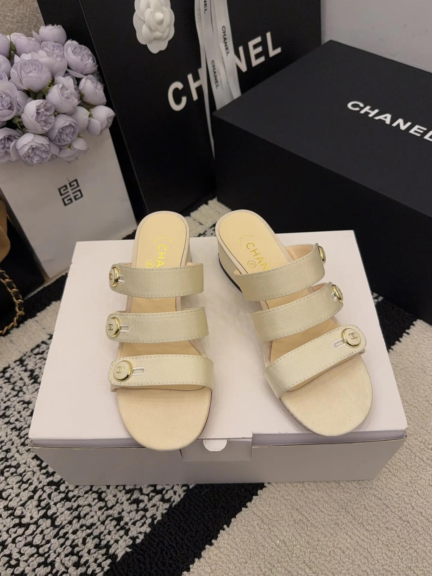 Босоножки Женские Chanel 403255