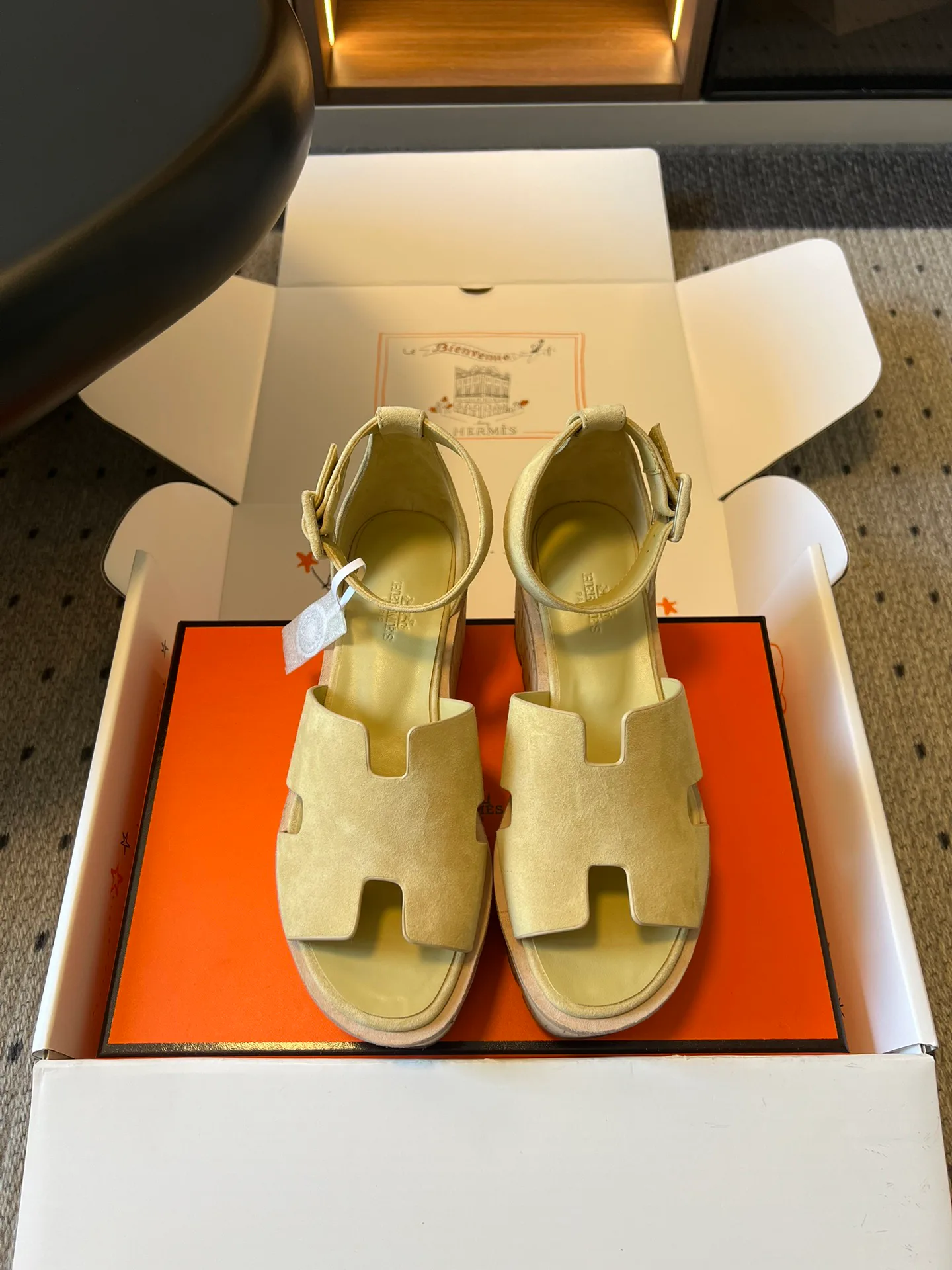 Босоножки Женские Hermes 12762789