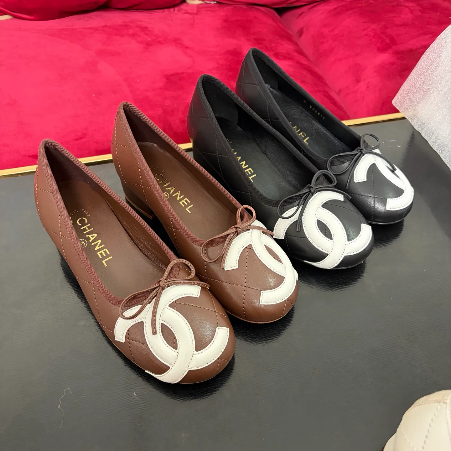 Балетки Женские Chanel 18725821