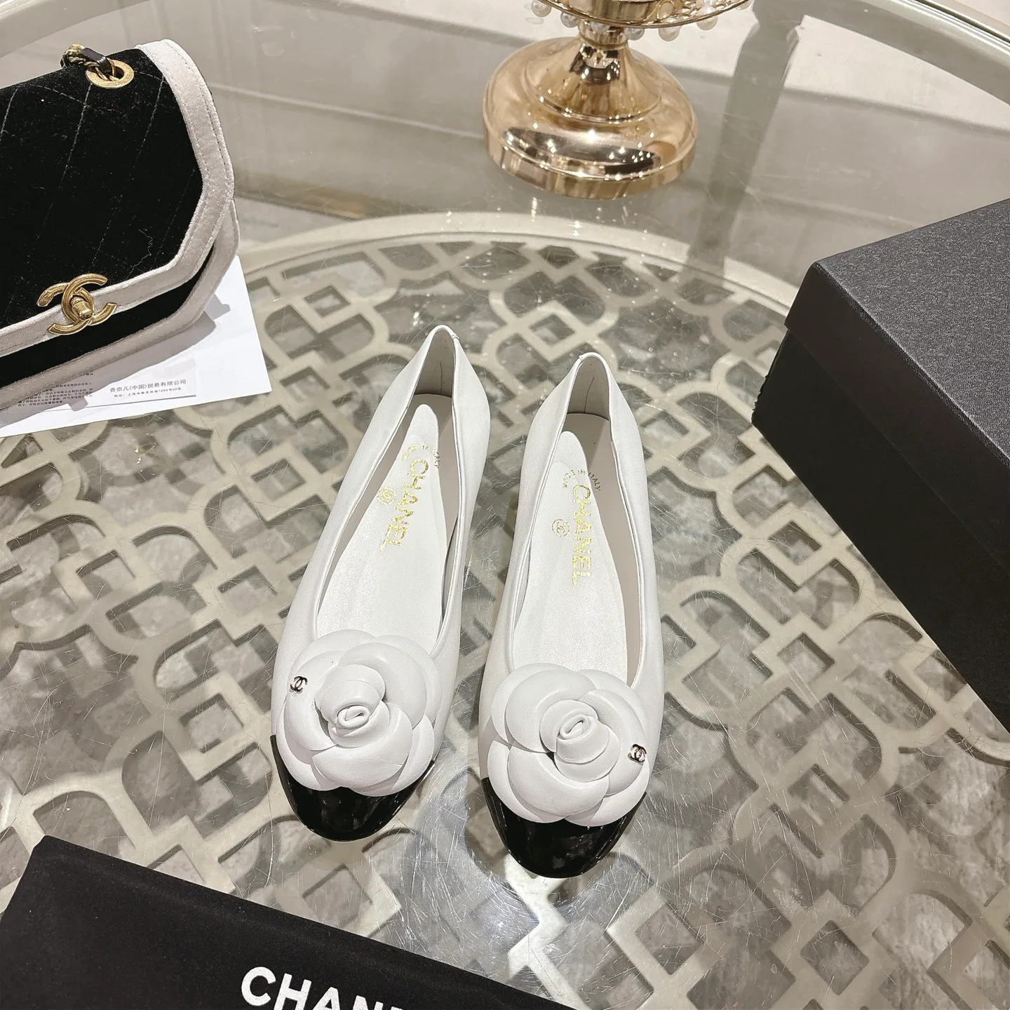 Балетки Женские Chanel 1036116