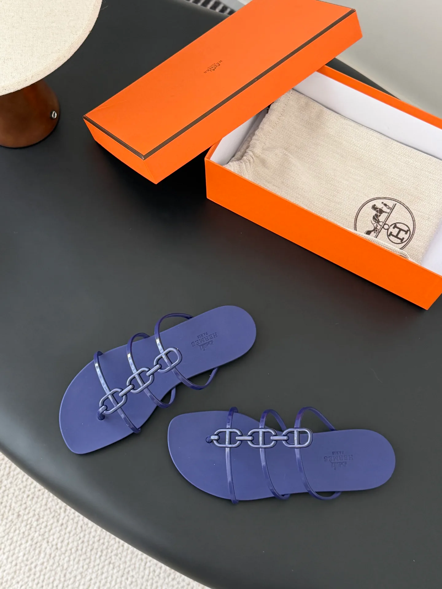 Шлепанцы Женские Hermes 1818725