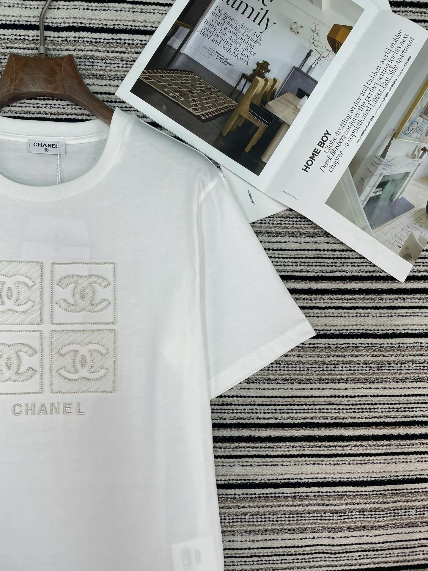 Футболки Женские Chanel 10839154