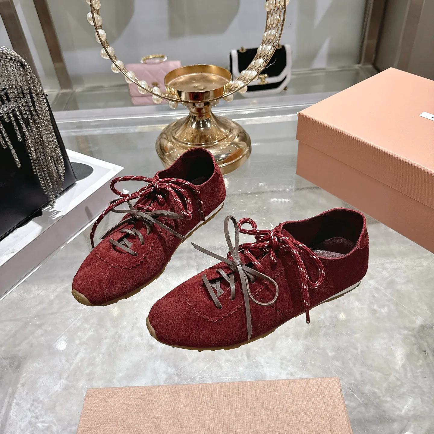 Кроссовки Женские Miu Miu 1881280