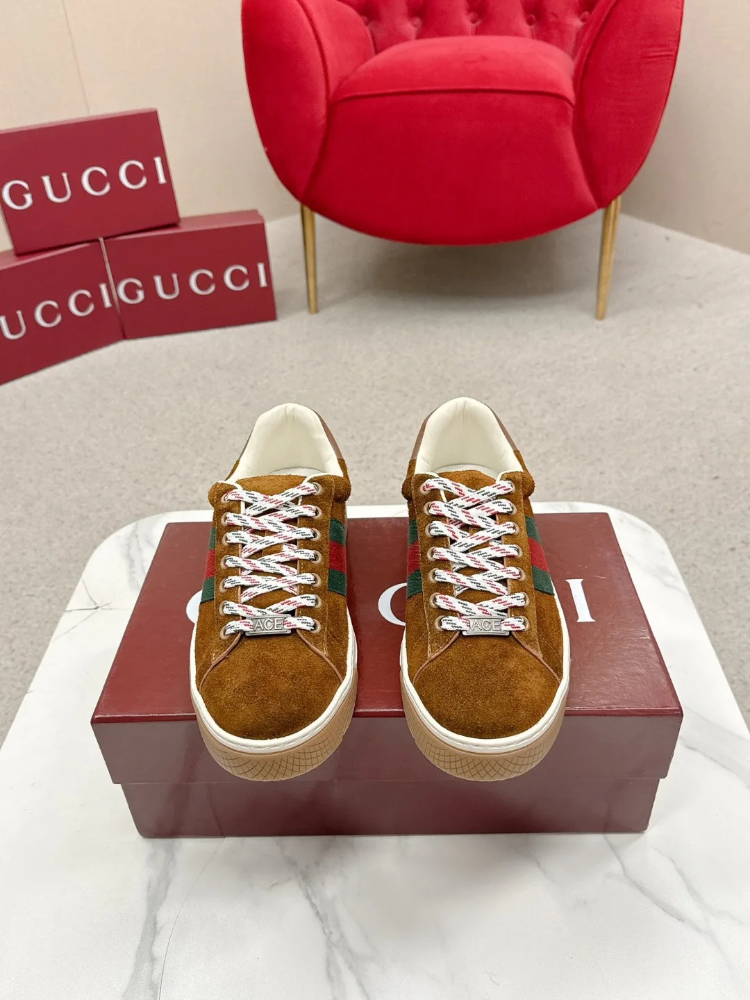 Кроссовки Мужские Gucci 1289238