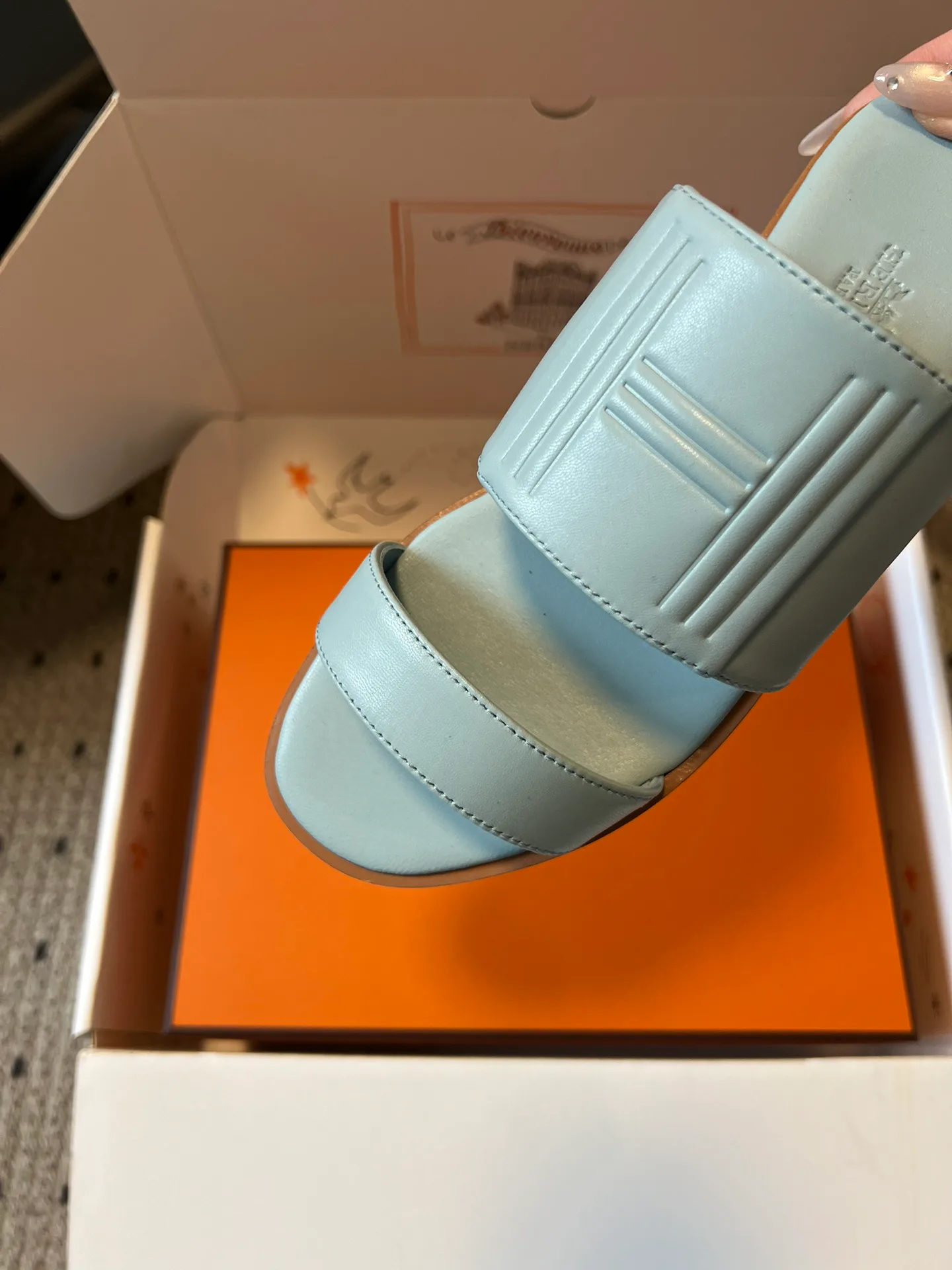 Шлепанцы Женские Hermes 10209588