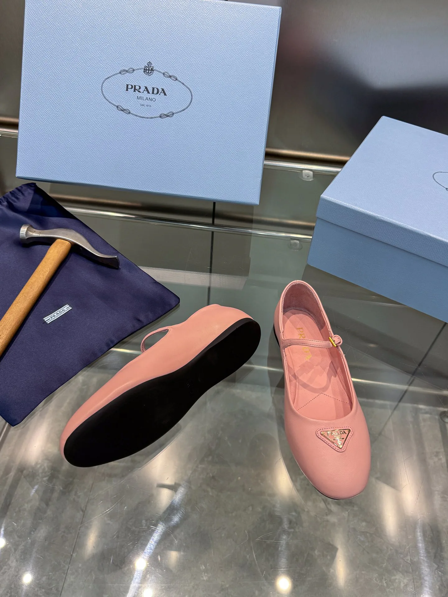 Балетки Женские Prada 10827977