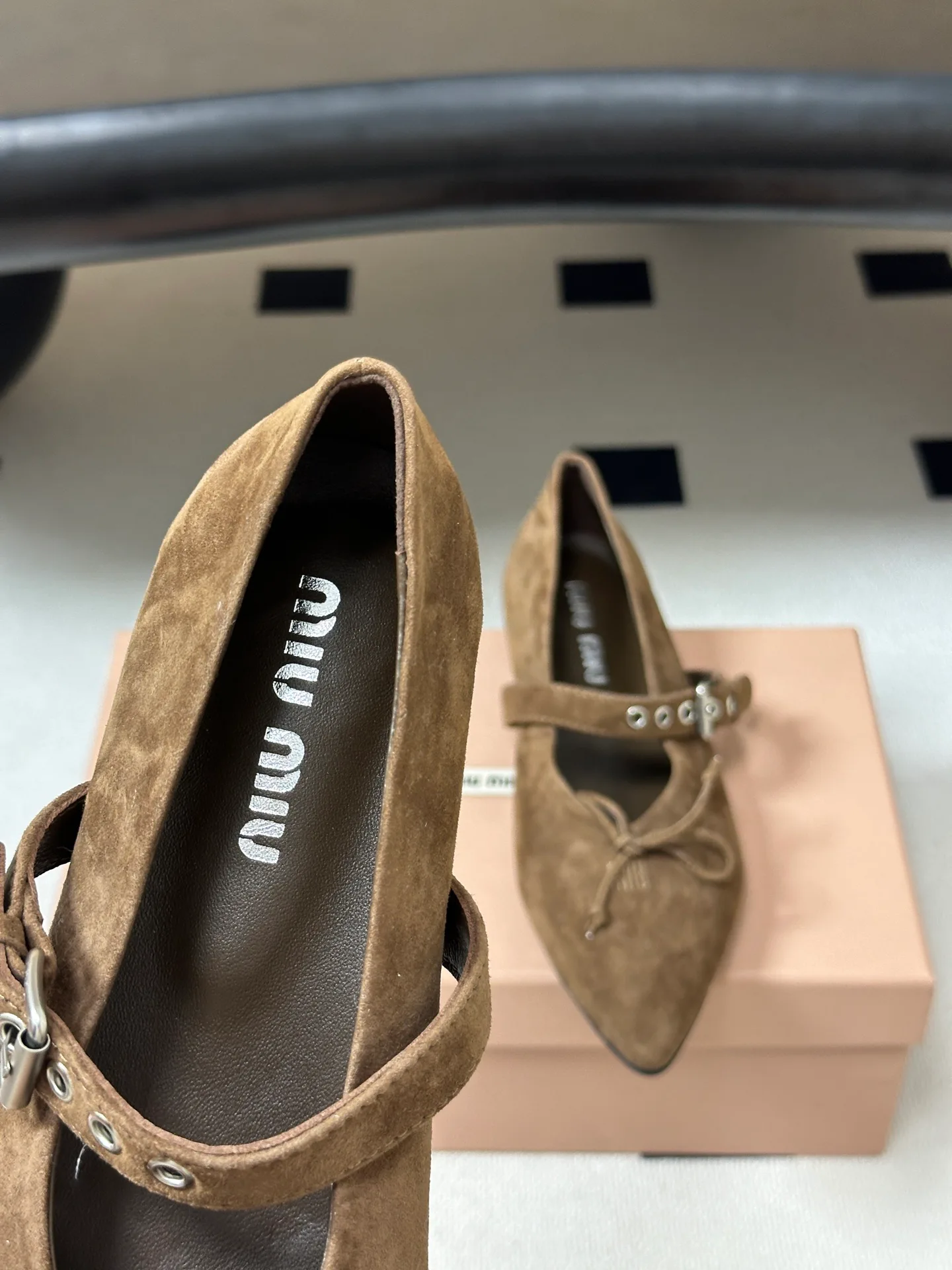 Балетки Женские Miu Miu 18049755