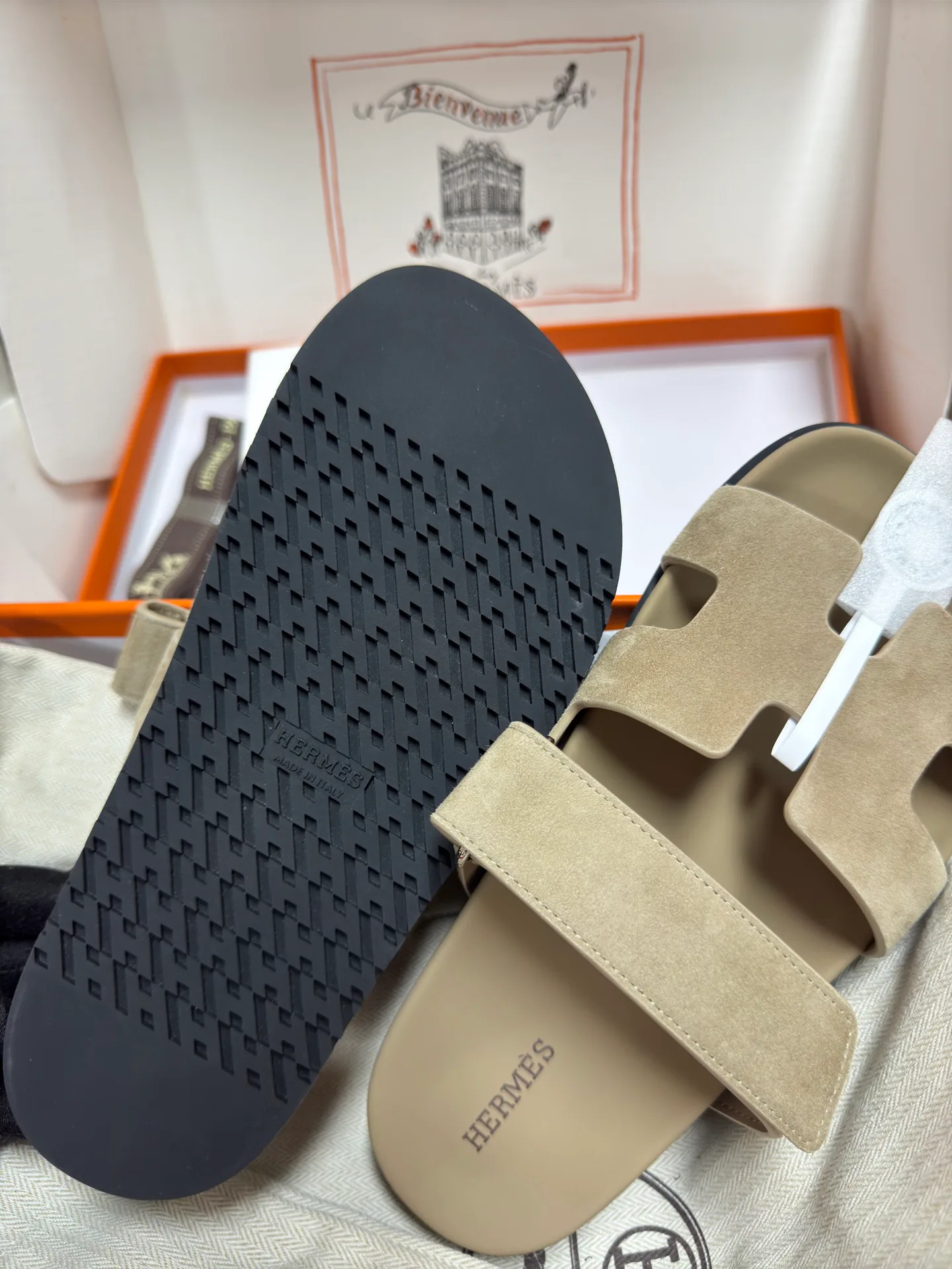 Шлепанцы Женские Hermes 5687