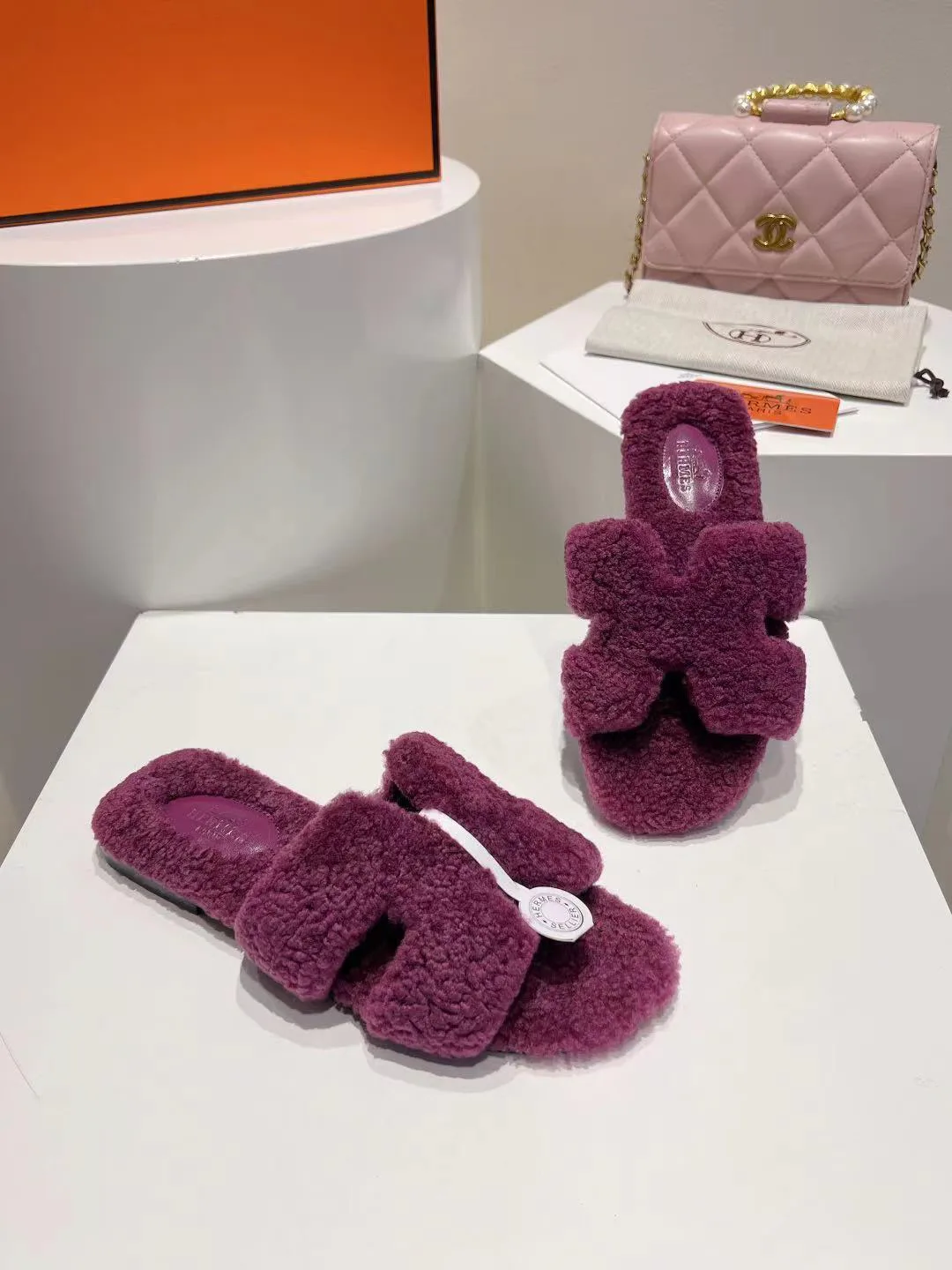 Тапочки Женские Hermes 18324690
