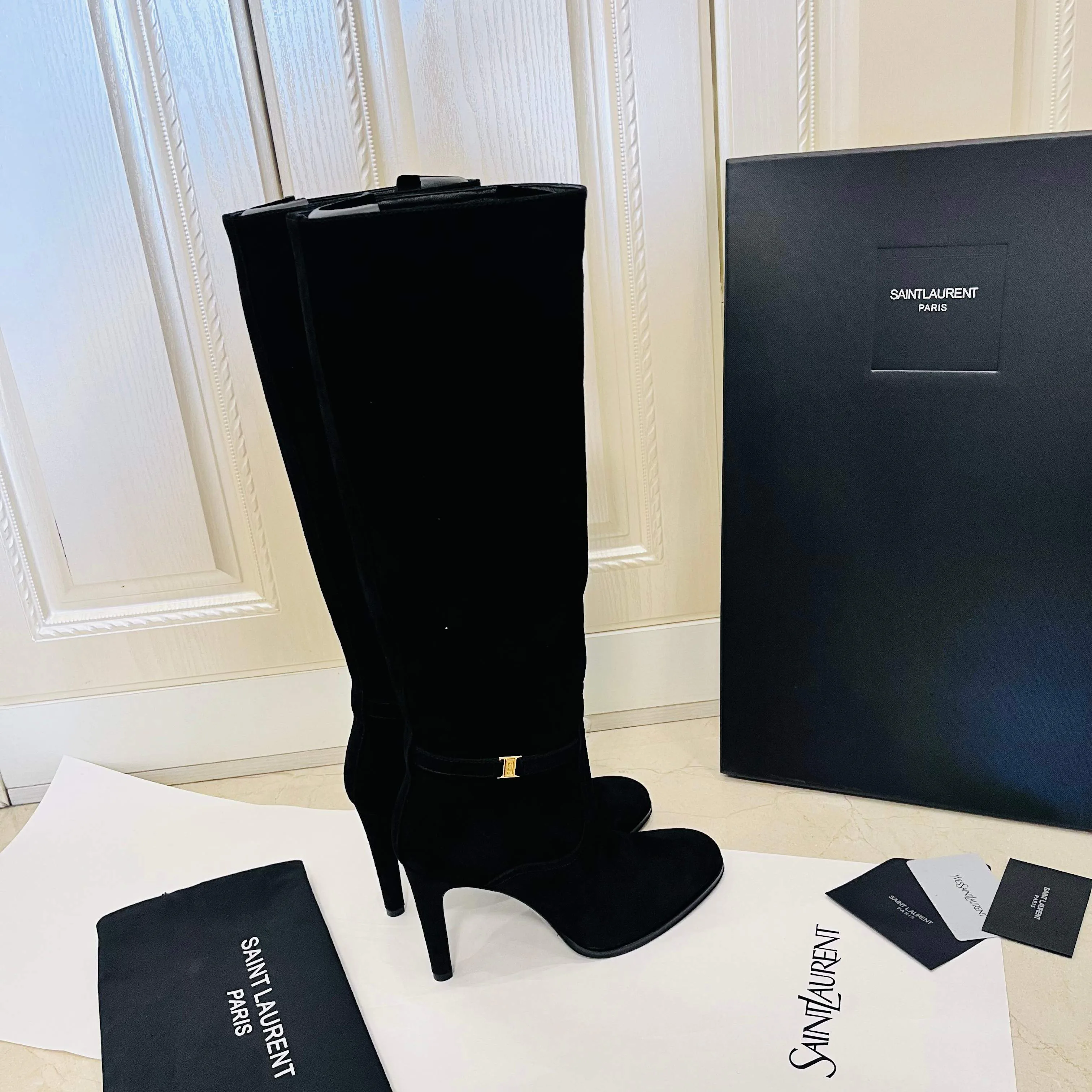 Сапоги Женские Saint Laurent 18997203
