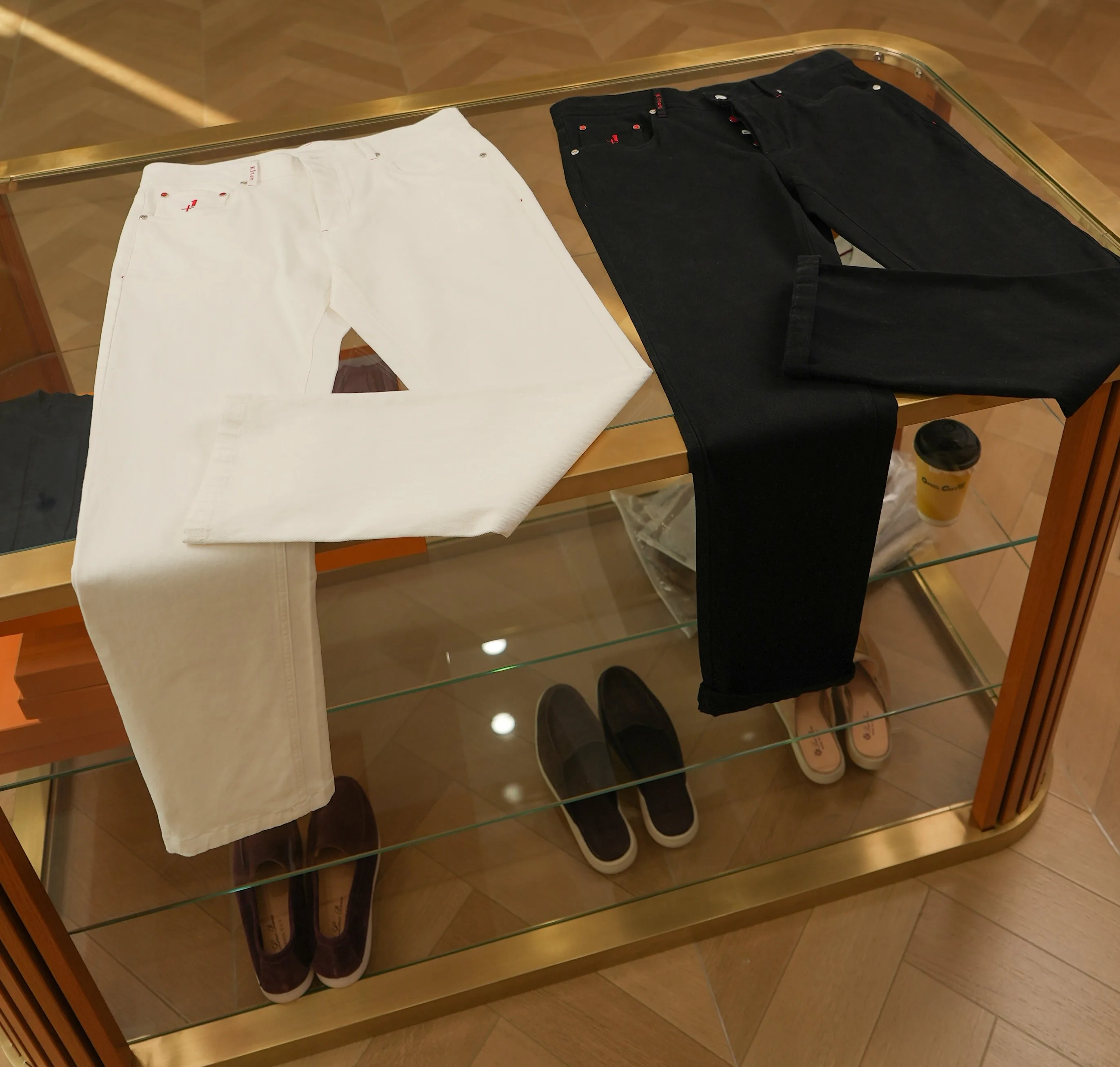 Джинсы Мужские Kiton 10036709