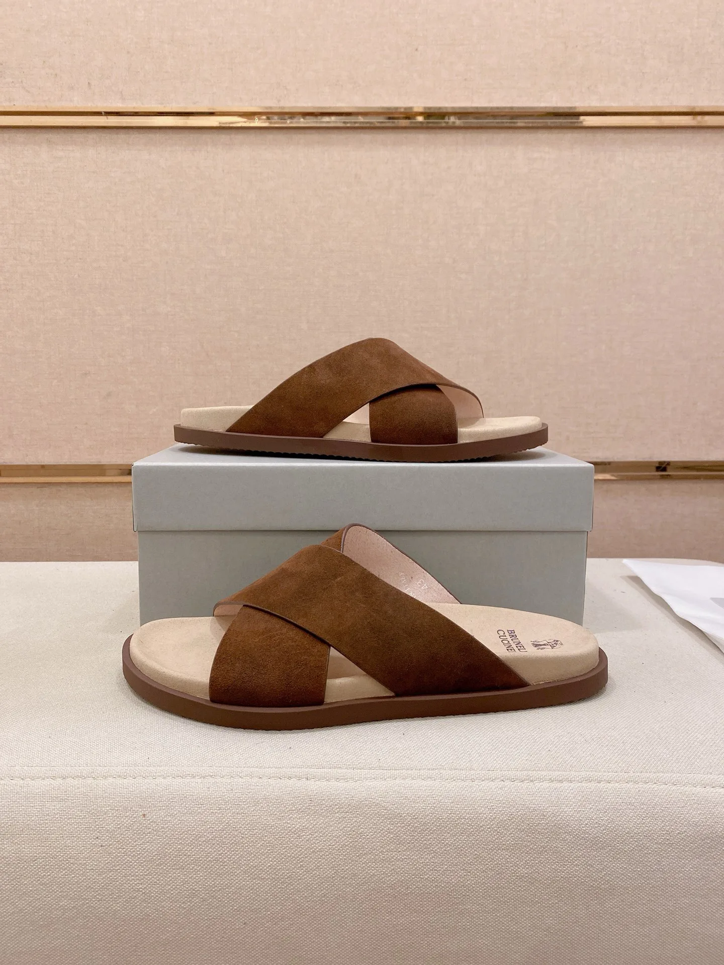 Сандалии Мужские Brunello Cucinelli 12785757