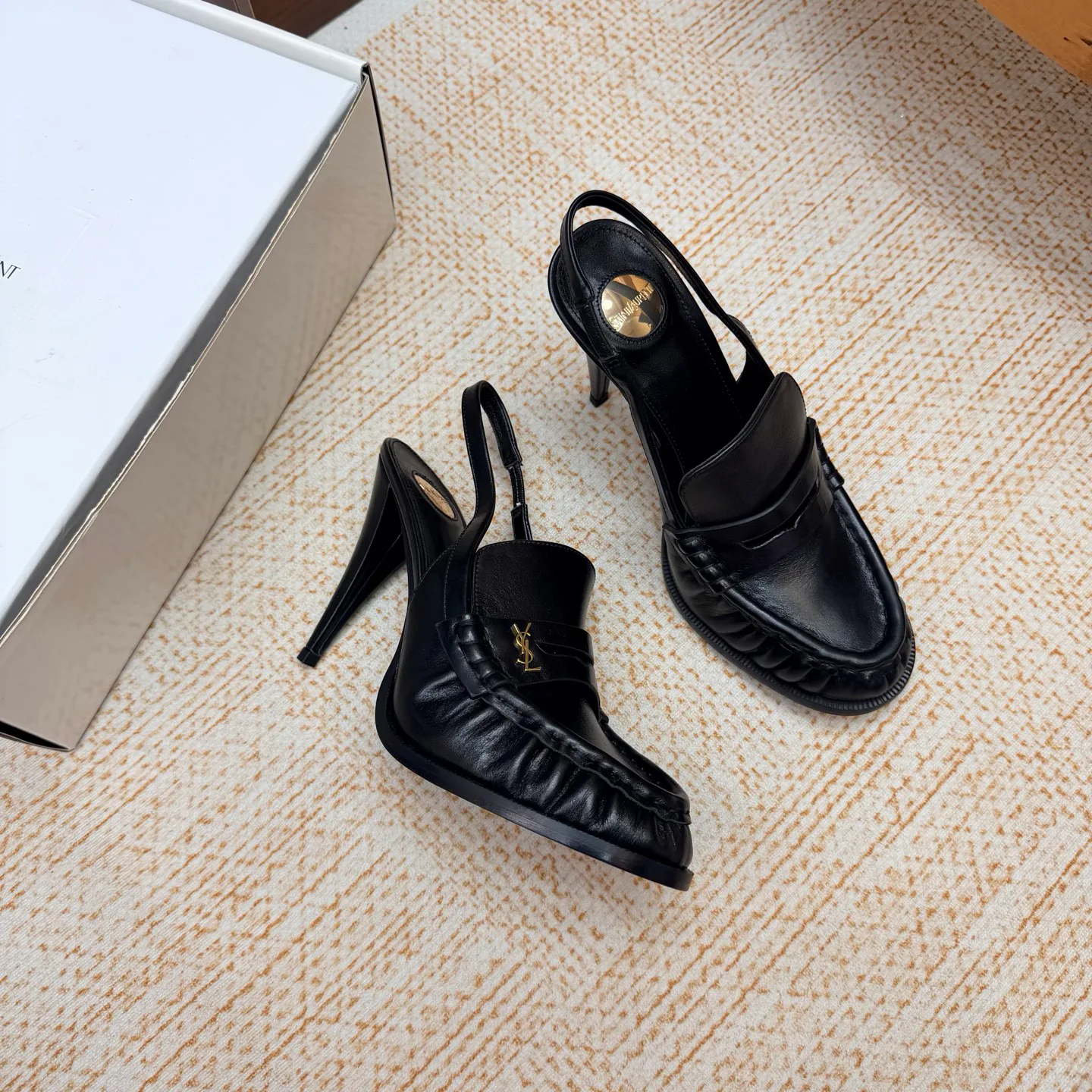 Лоферы И Мокасины Женские Saint Laurent 19080224