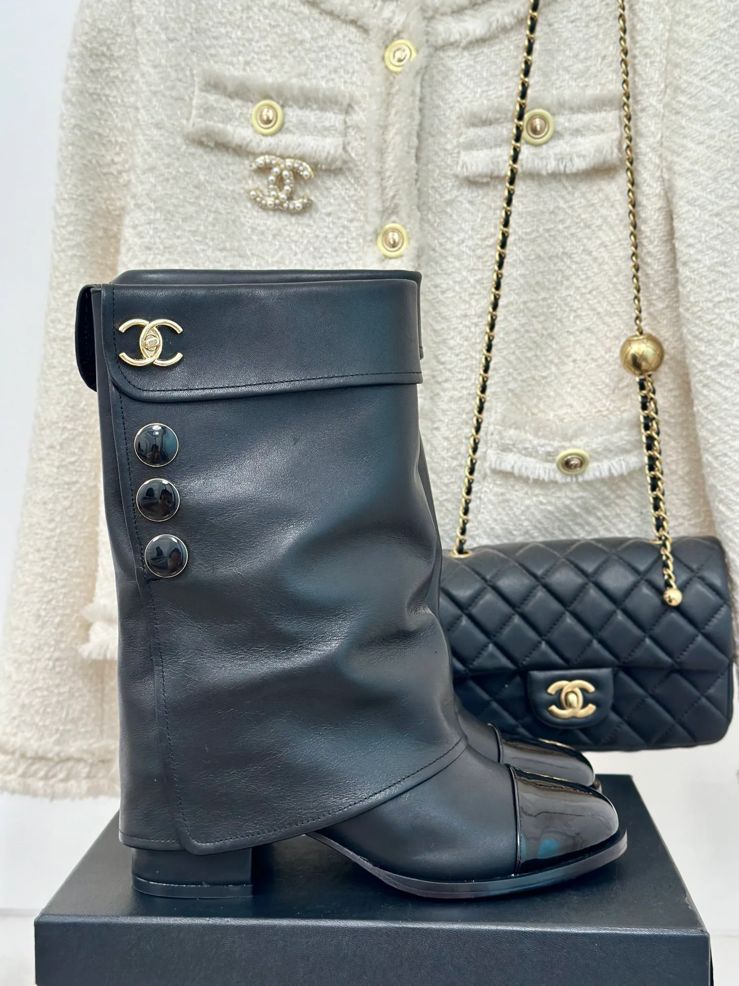 Сапоги Женские Chanel 18154390