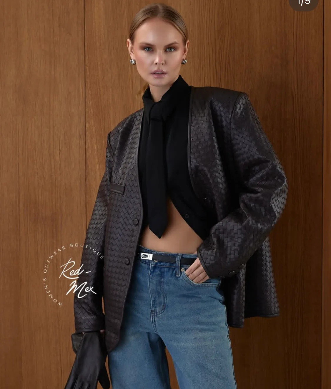 Кожаные Куртки И Дублёнки Женские Bottega Veneta 16052