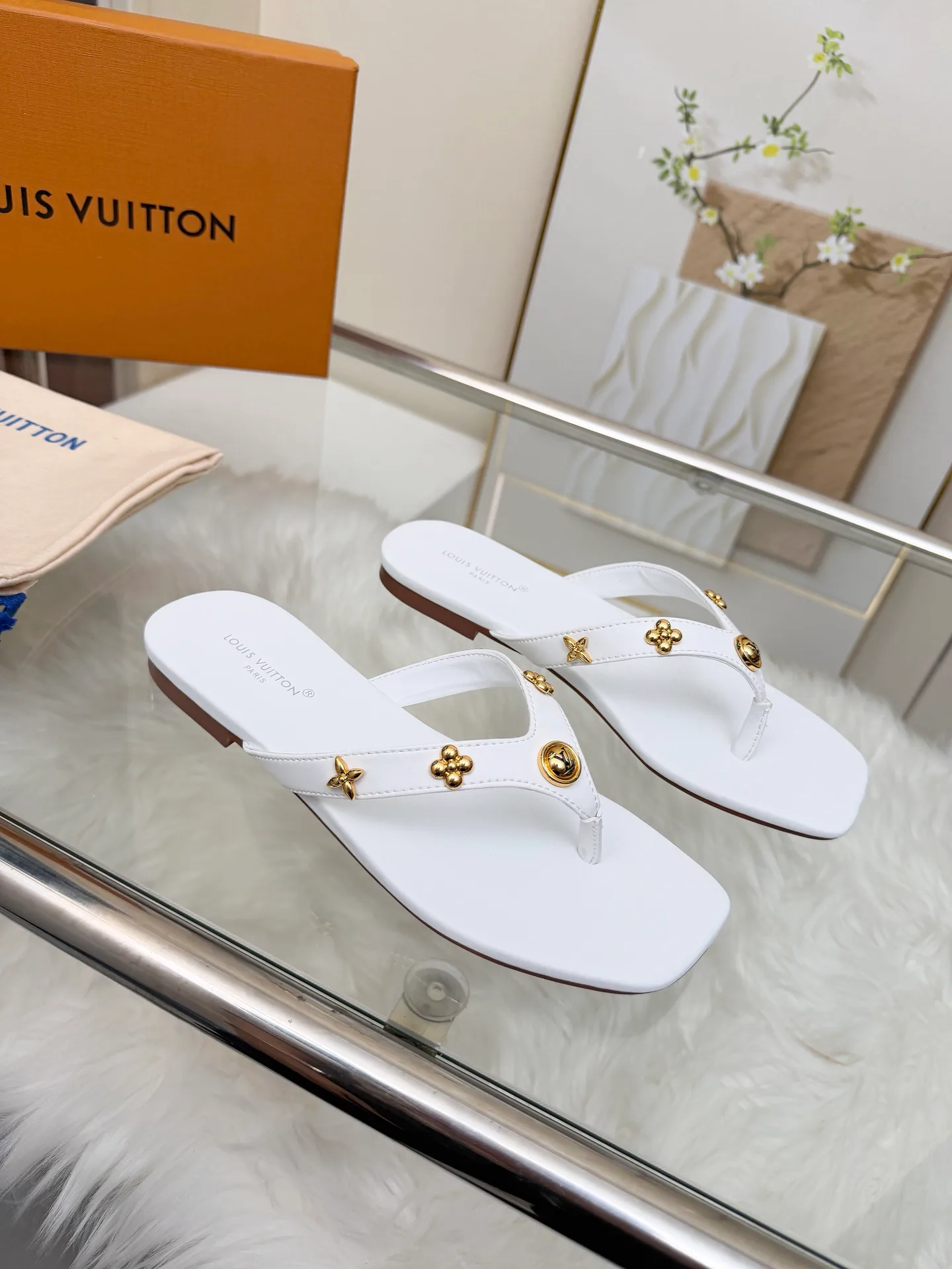 Шлепанцы Женские Louis Vuitton 13253498