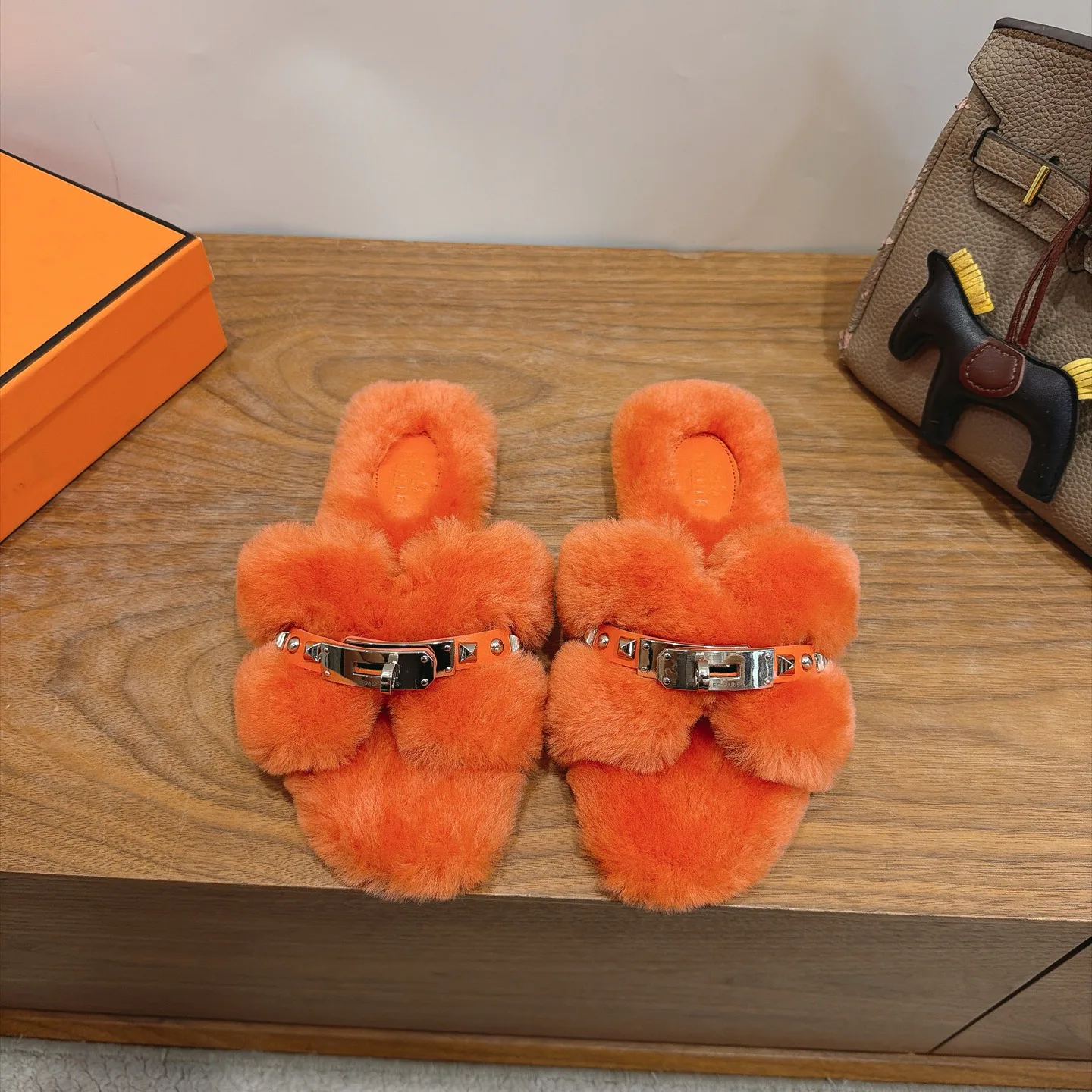 Тапочки Женские Hermes 18461488