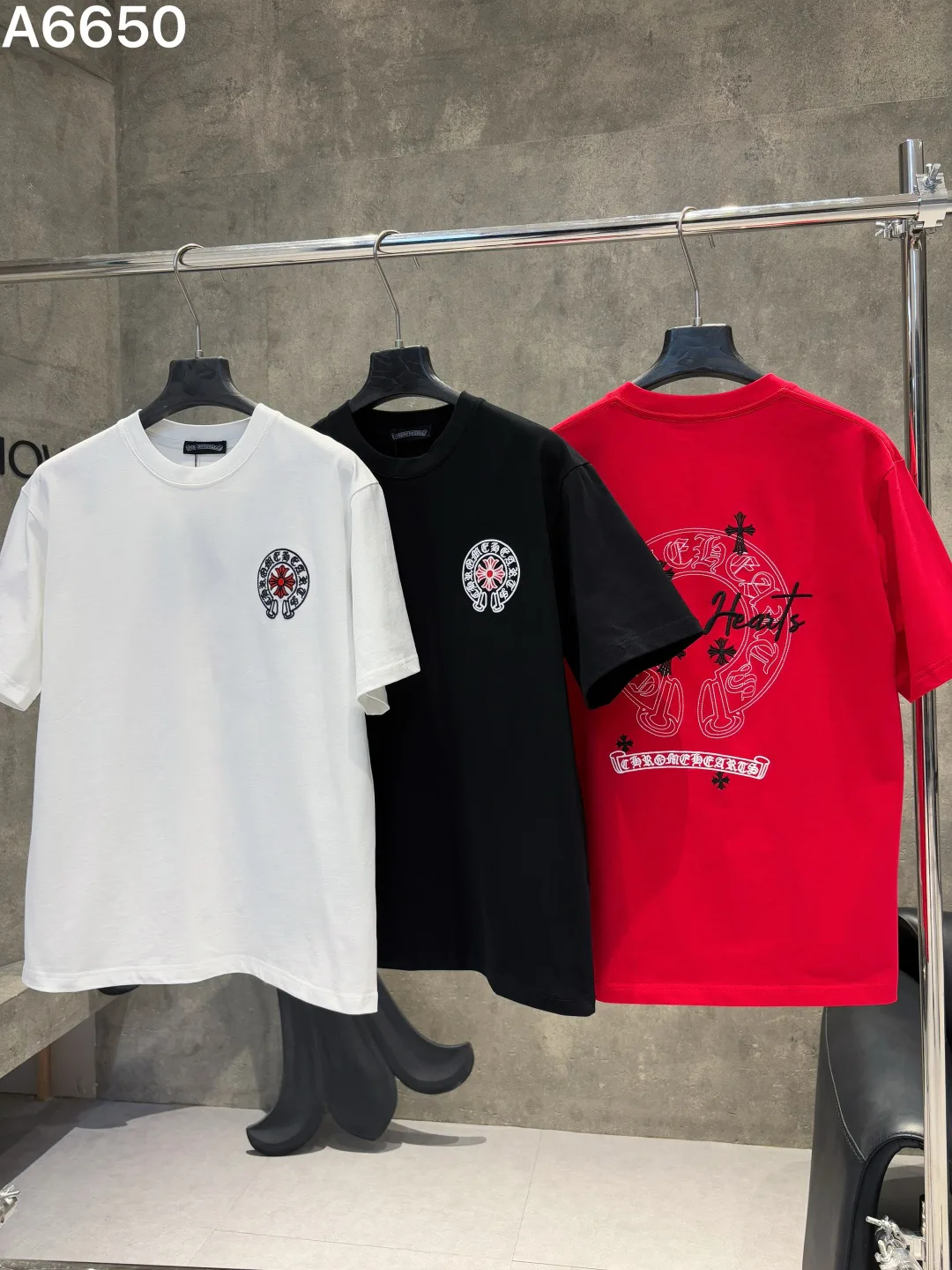 Футболки Мужские Chrome Hearts 11638789