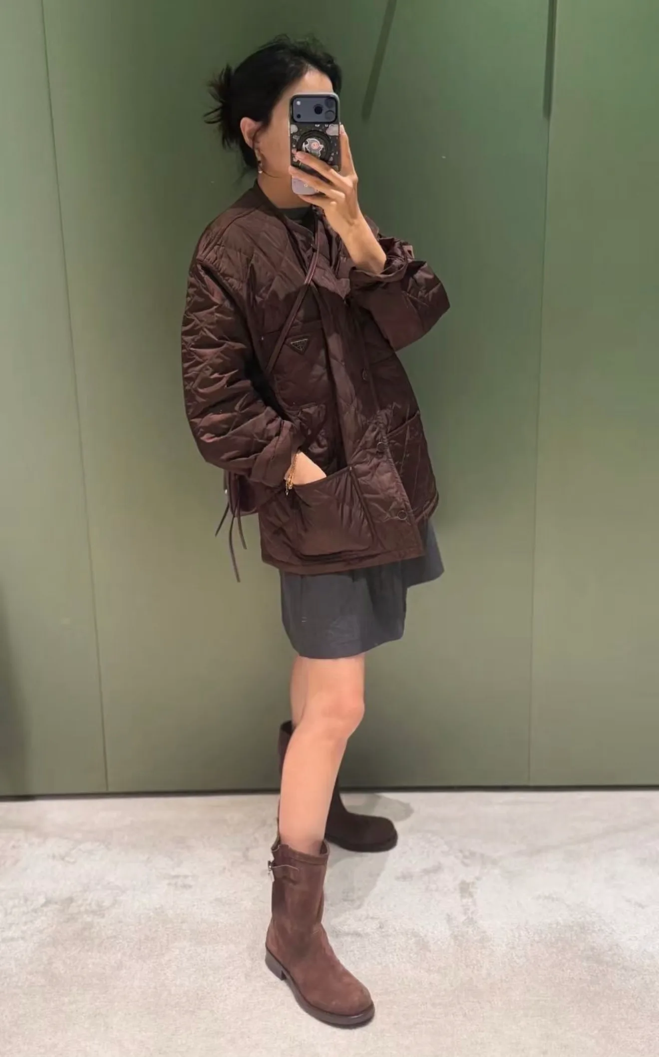Куртки И Пуховики Женские Prada 18713369