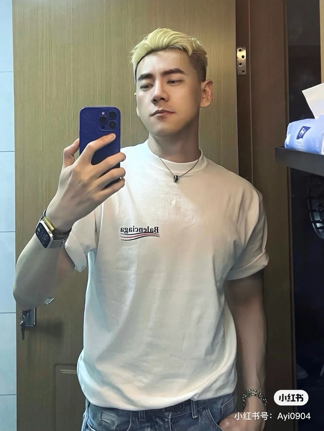 Футболки Мужские Balenciaga 30065