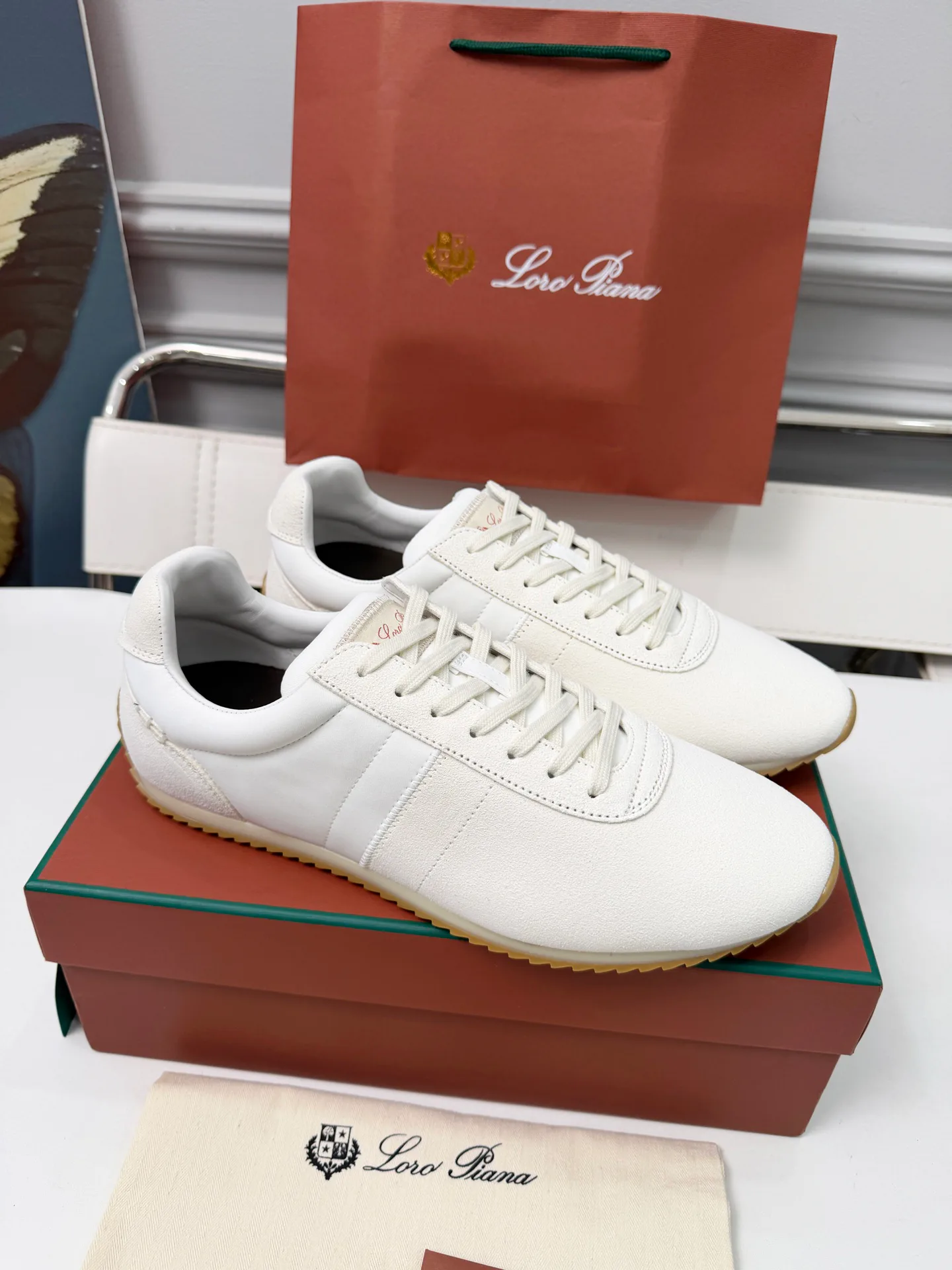 Кроссовки Женские Loro Piana 17467093