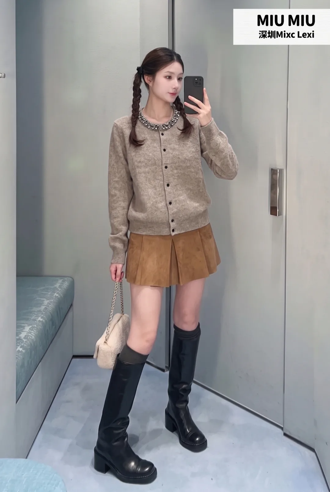 Джемперы И Свитеры Женские Miu Miu 19071218