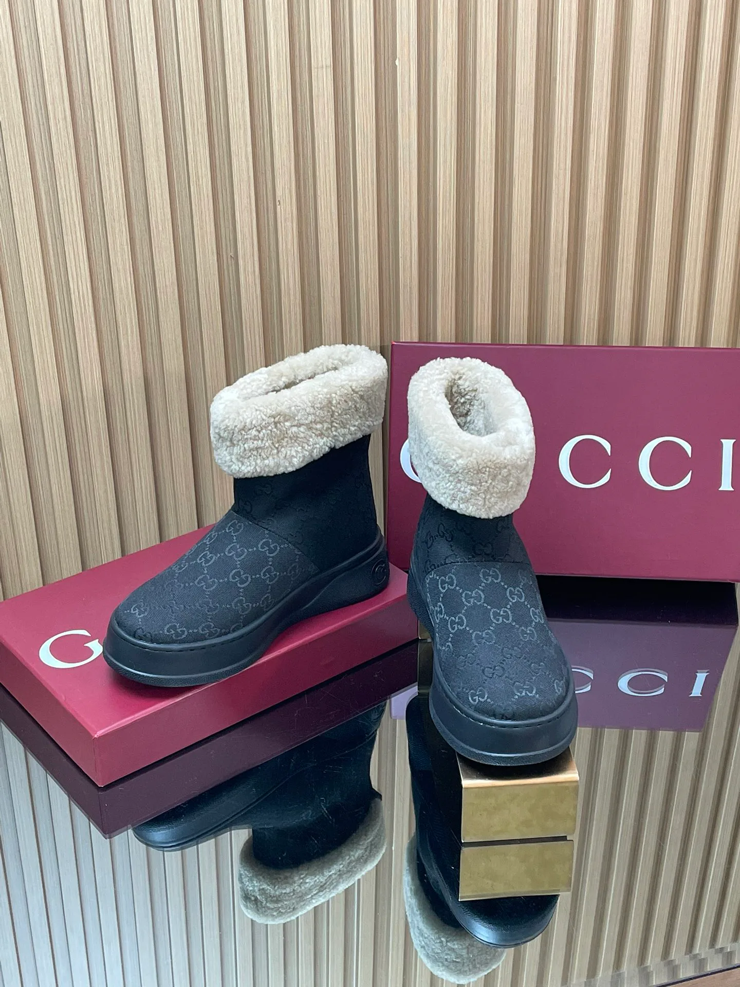 Угги Женские Gucci 575213