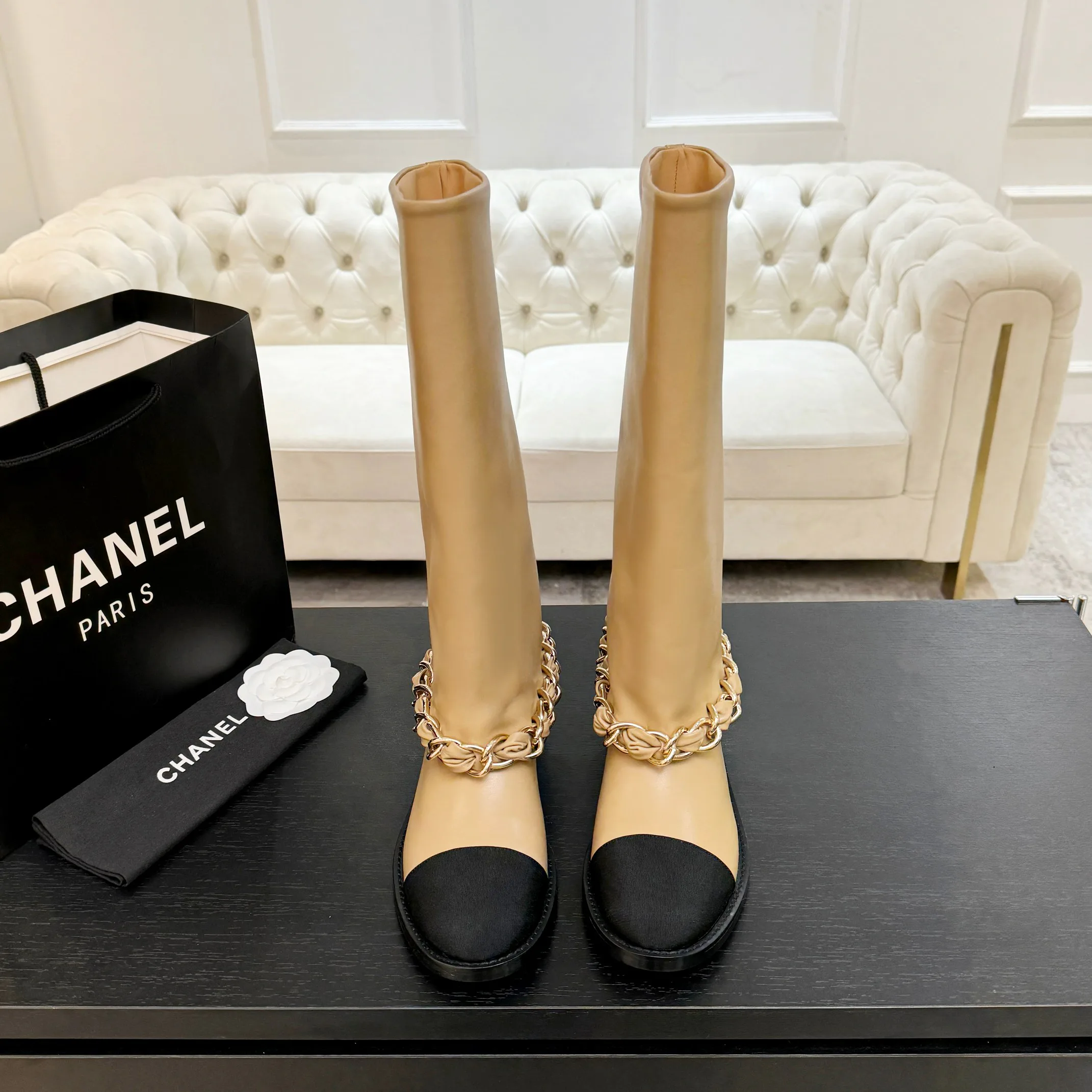 Сапоги Женские Chanel 490772