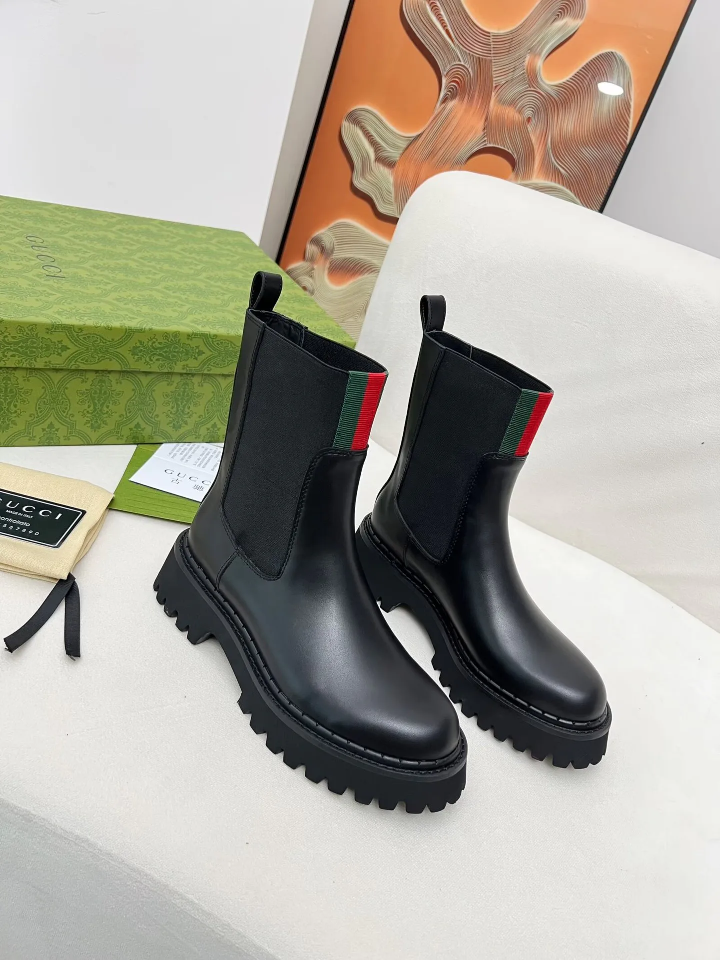Ботинки Женские Gucci 5350891