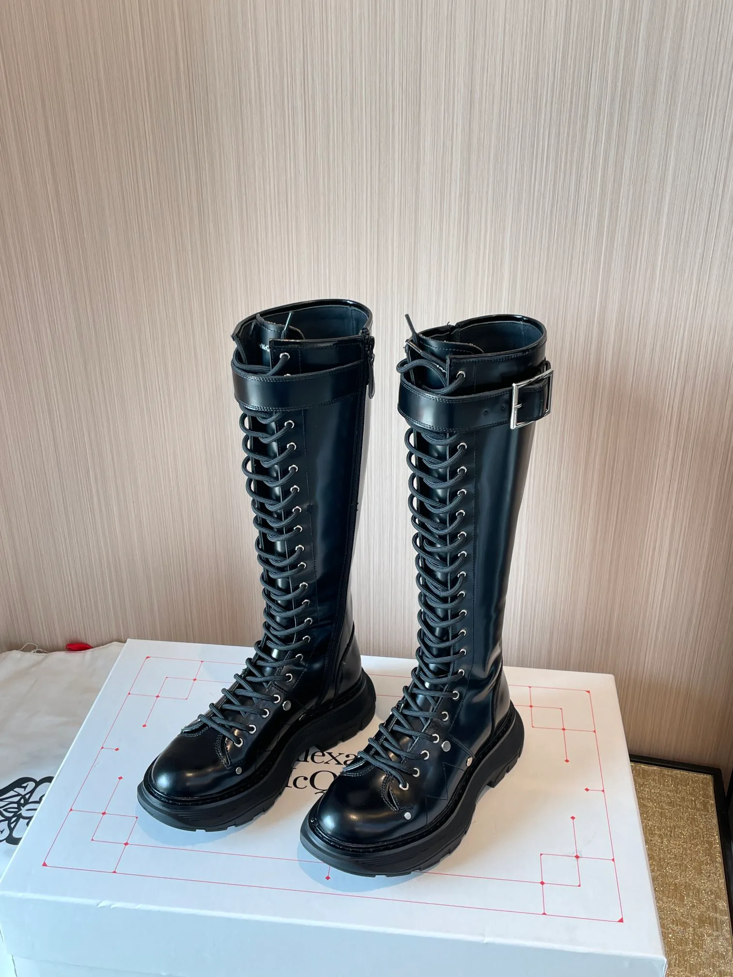 Сапоги Женские Alexander Mcqueen 529818