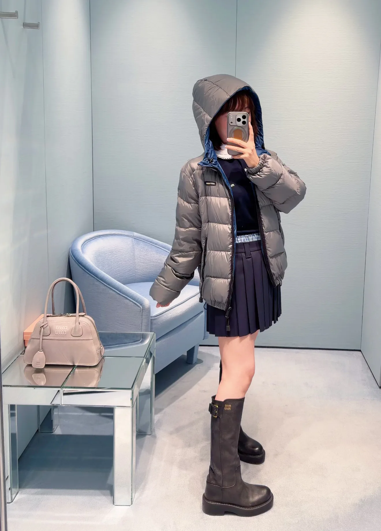 Куртки И Пуховики Женские Miu Miu 17732308