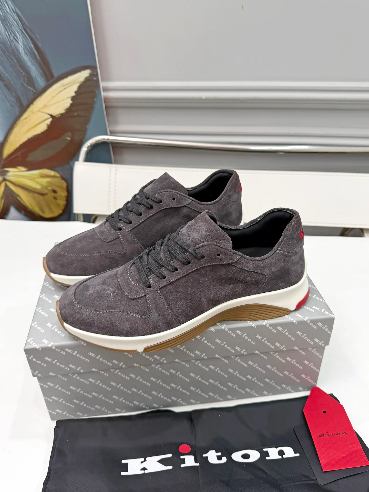 Кроссовки Мужские Kiton 17286654