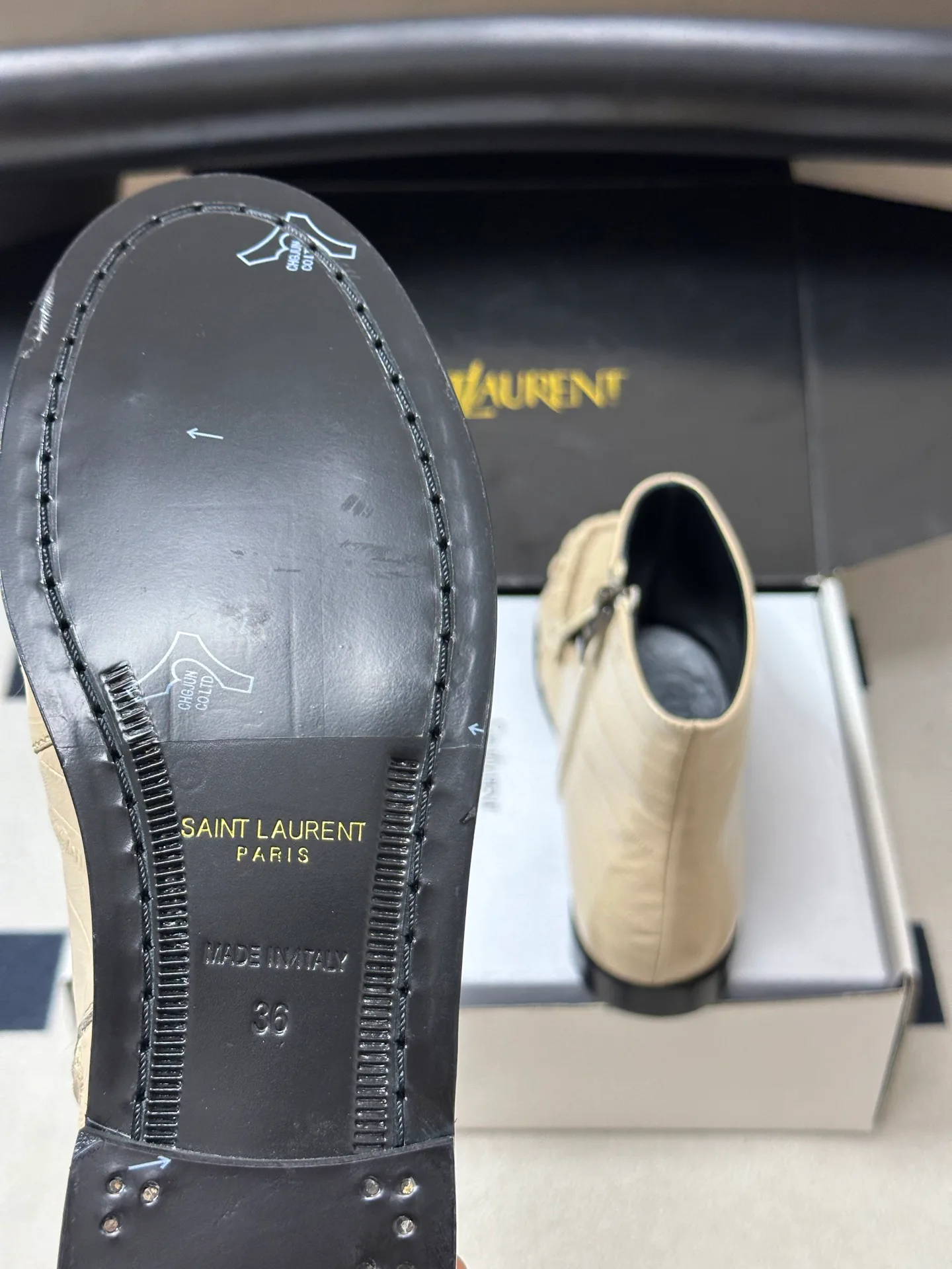 Ботильоны Женские Saint Laurent 18340997