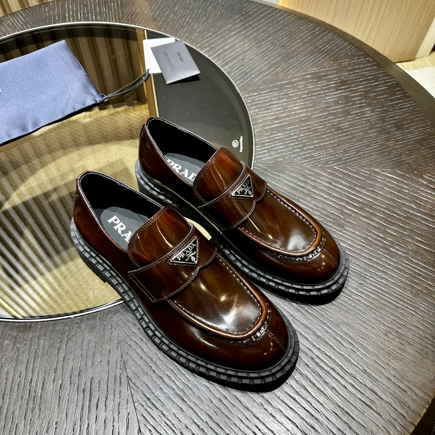 Лоферы И Туфли Мужские Prada 18192303