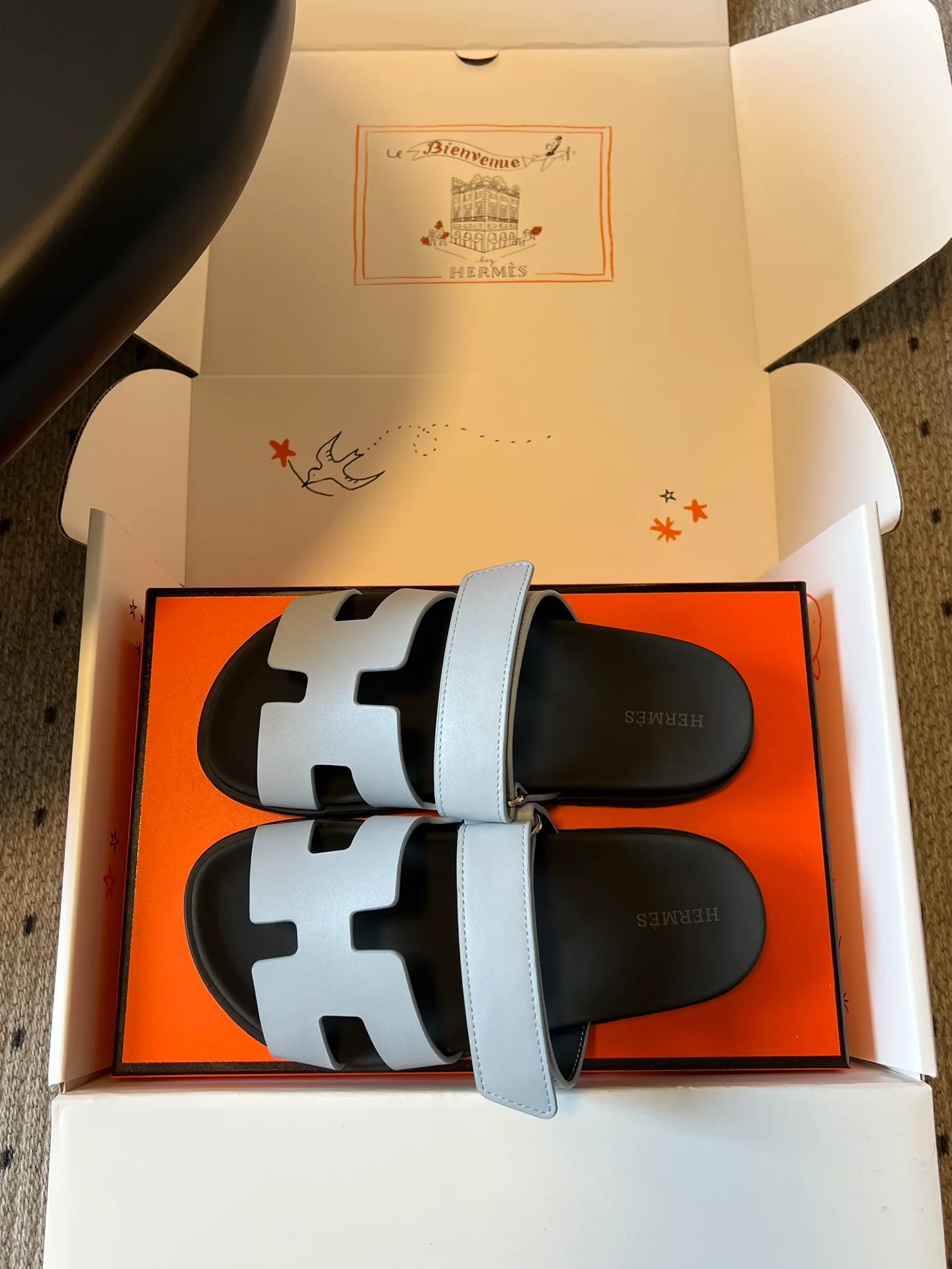 Шлепанцы Женские Hermes 12777632