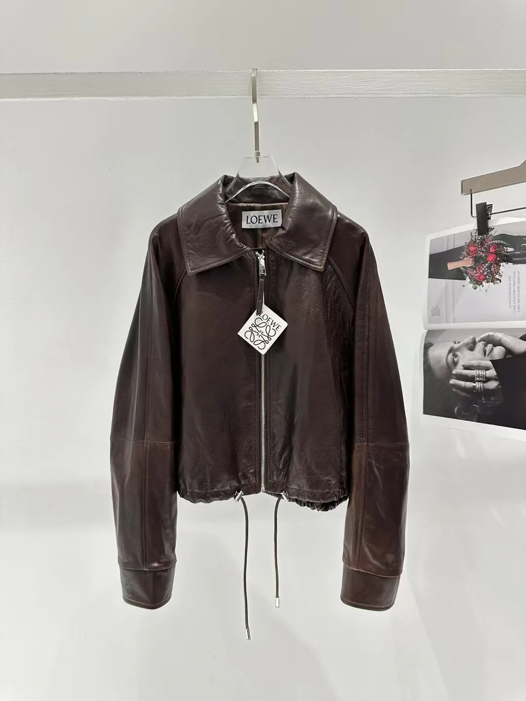 Кожаные Куртки И Дублёнки Женские Loewe 11429005