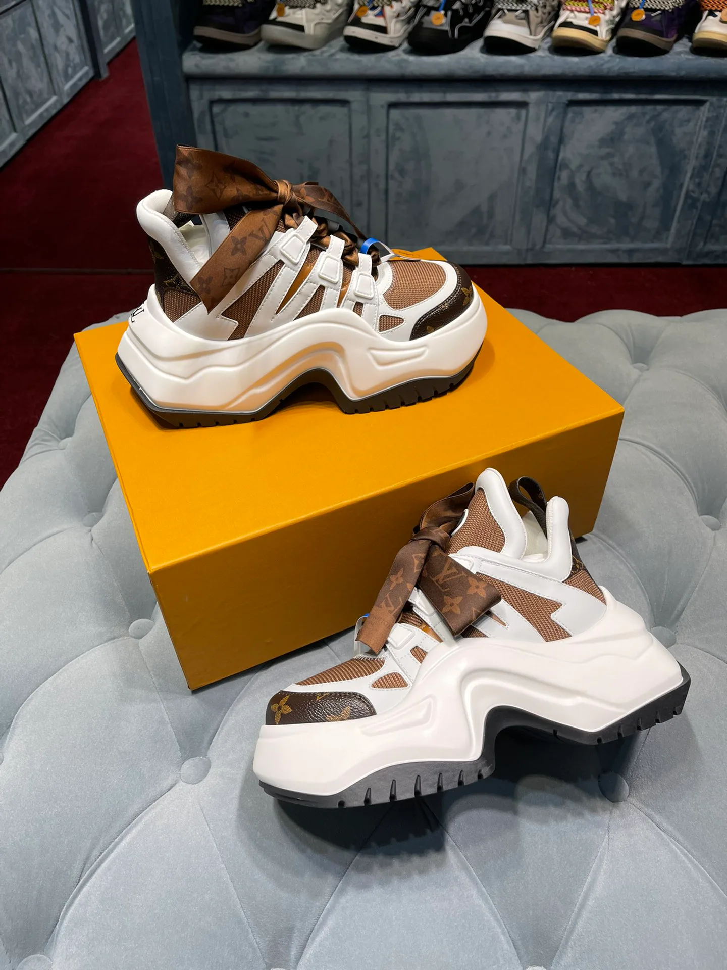 Кроссовки Женские Louis Vuitton 14855