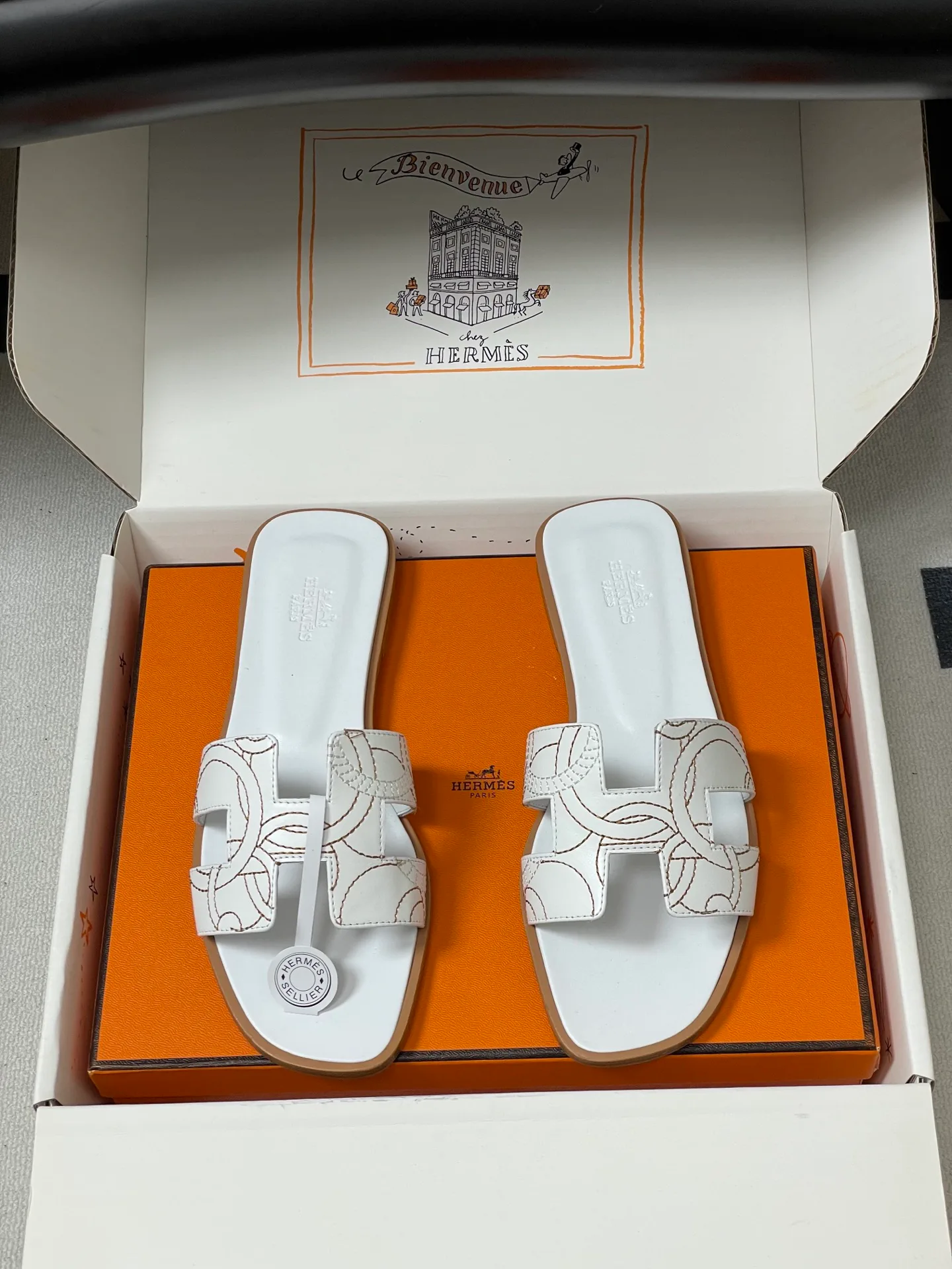 Шлепанцы Женские Hermes 252978