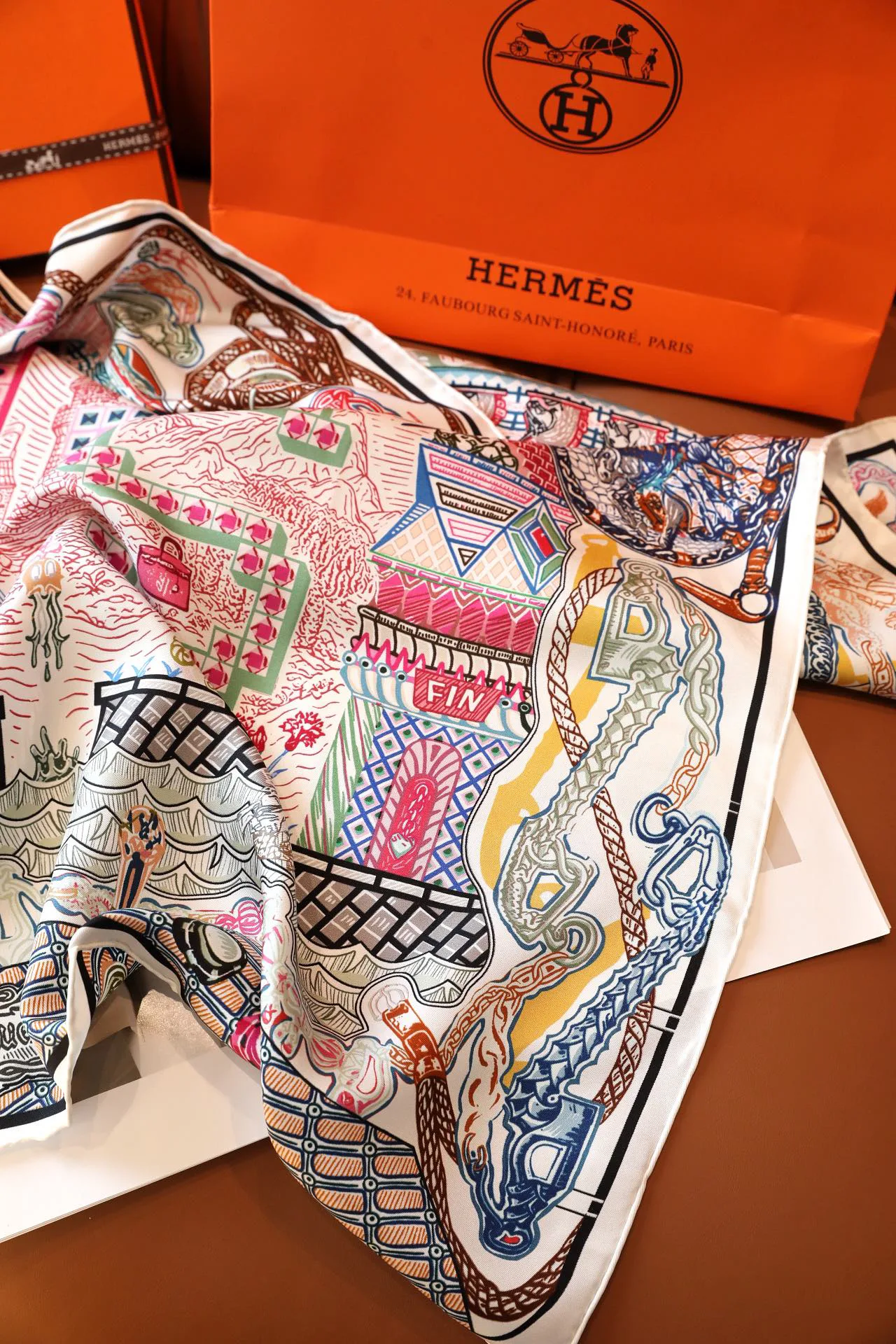 Шарфы Hermes 859969