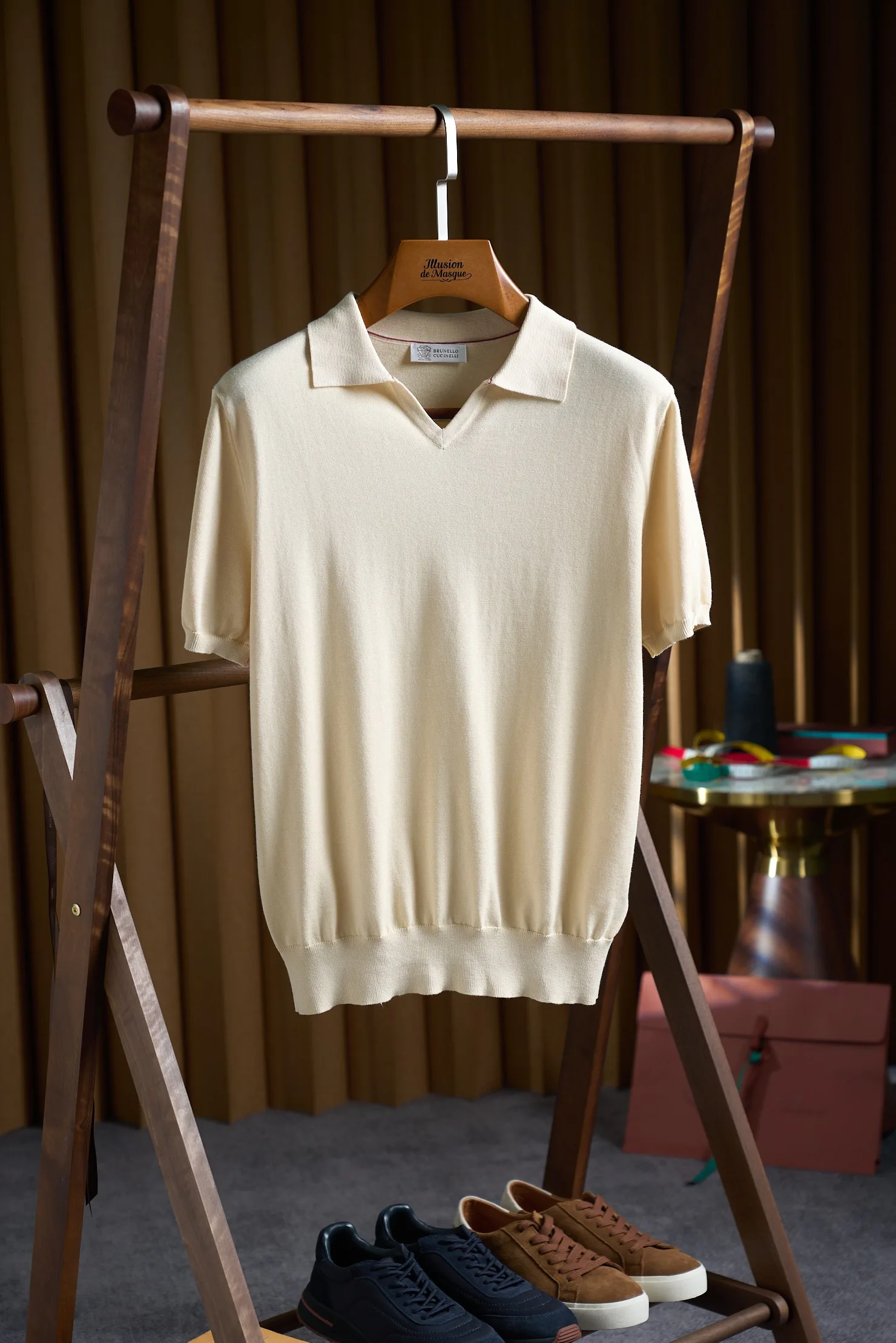 Рубашки Мужские Brunello Cucinelli 11267558
