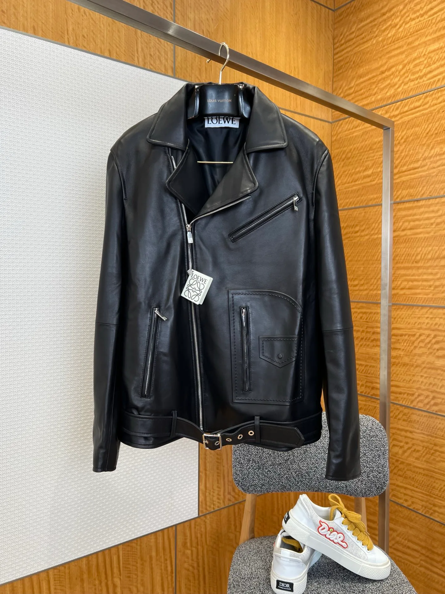 Кожаные Куртки И Дублёнки Мужские Loewe 14625018
