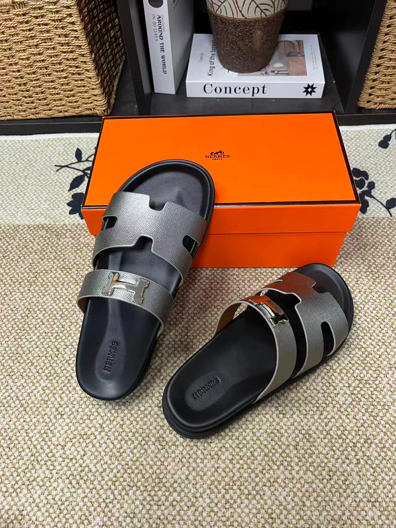 Шлепанцы Женские Hermes 991607