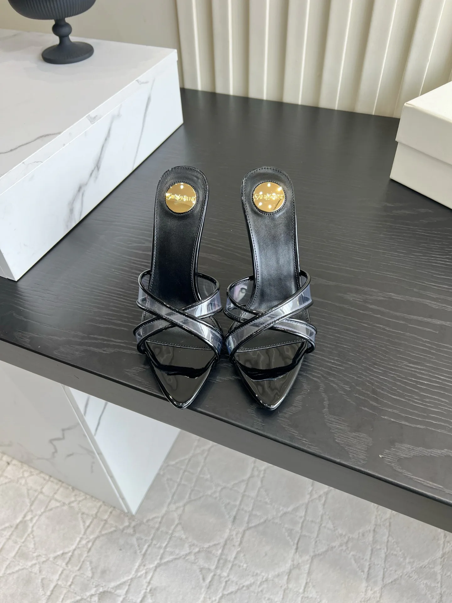 Босоножки Женские Saint Laurent 18614255