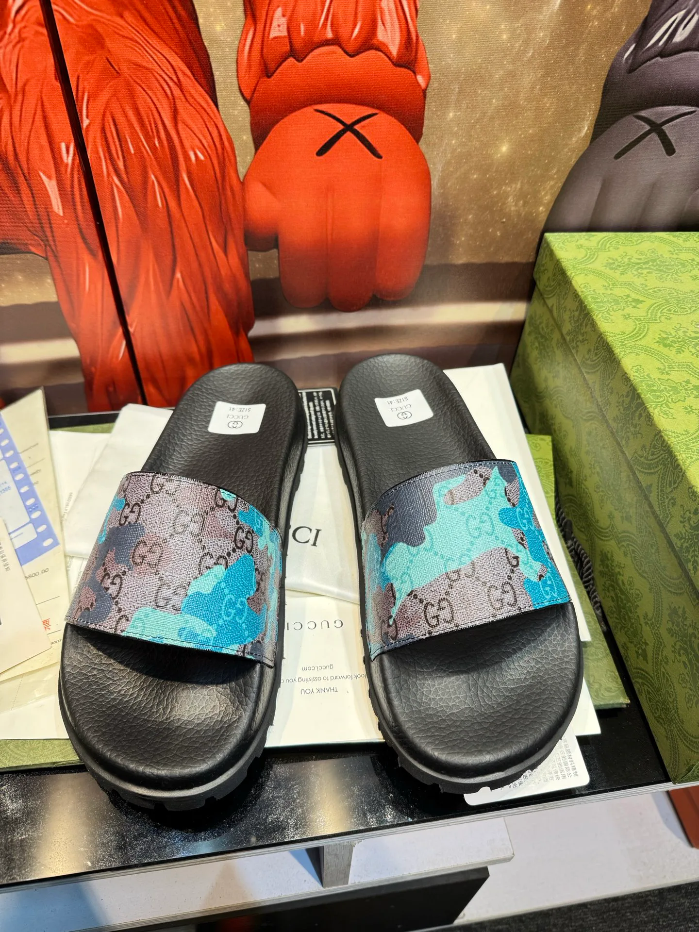 Шлепанцы Женские Gucci 10199420