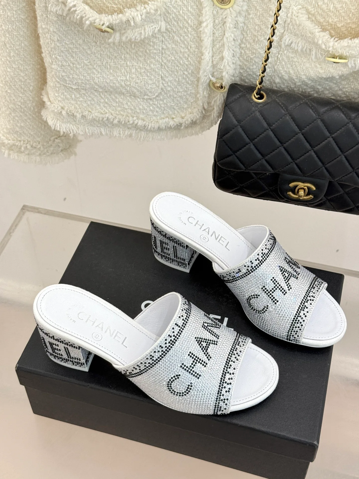 Босоножки Женские Chanel 9499386