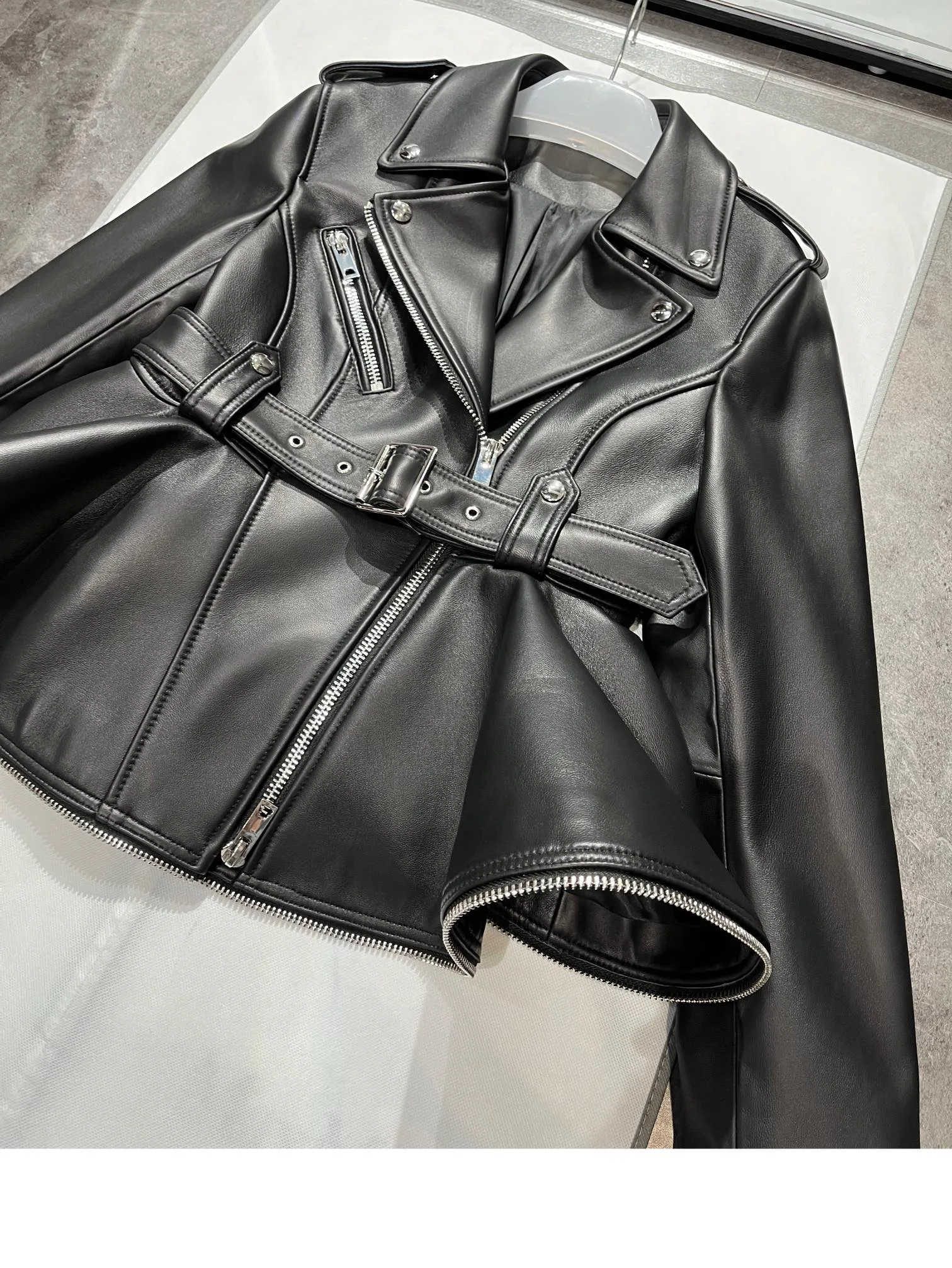 Кожаные Куртки И Дублёнки Женские Alexander Mcqueen 10088541